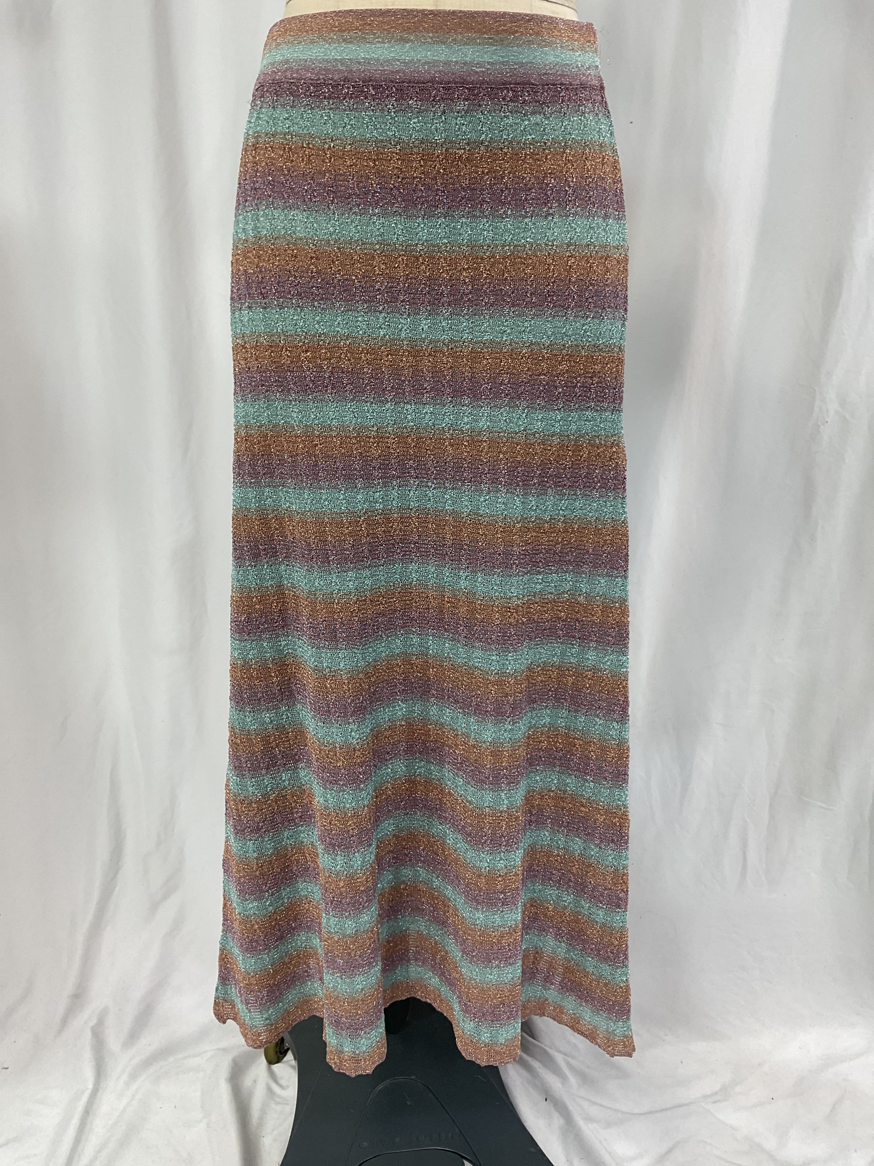 Luca Skirt In Blue Combo - Image 3