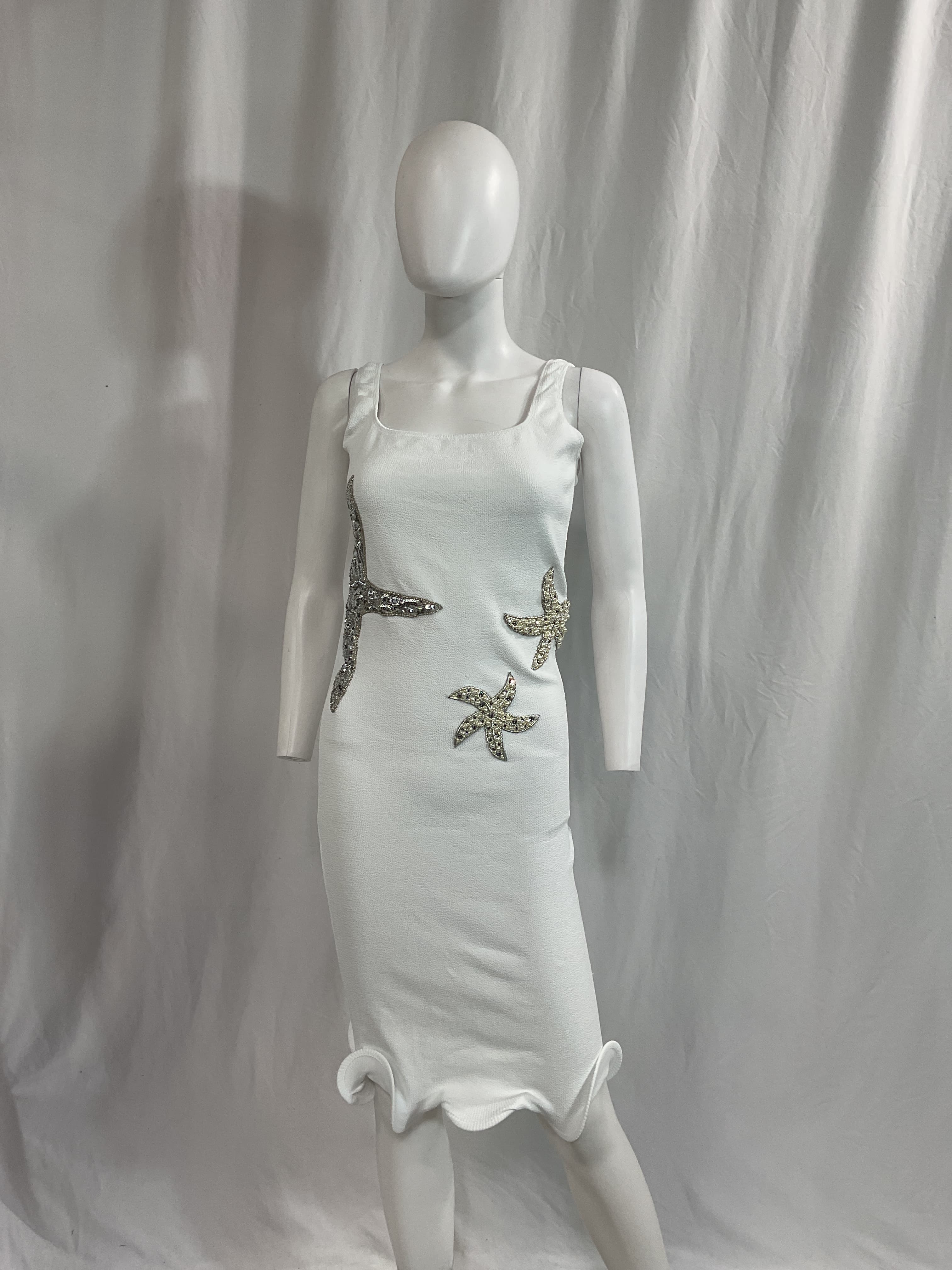 Leslie Amon X Revolve Starfish Midi Dress In White - Image 2