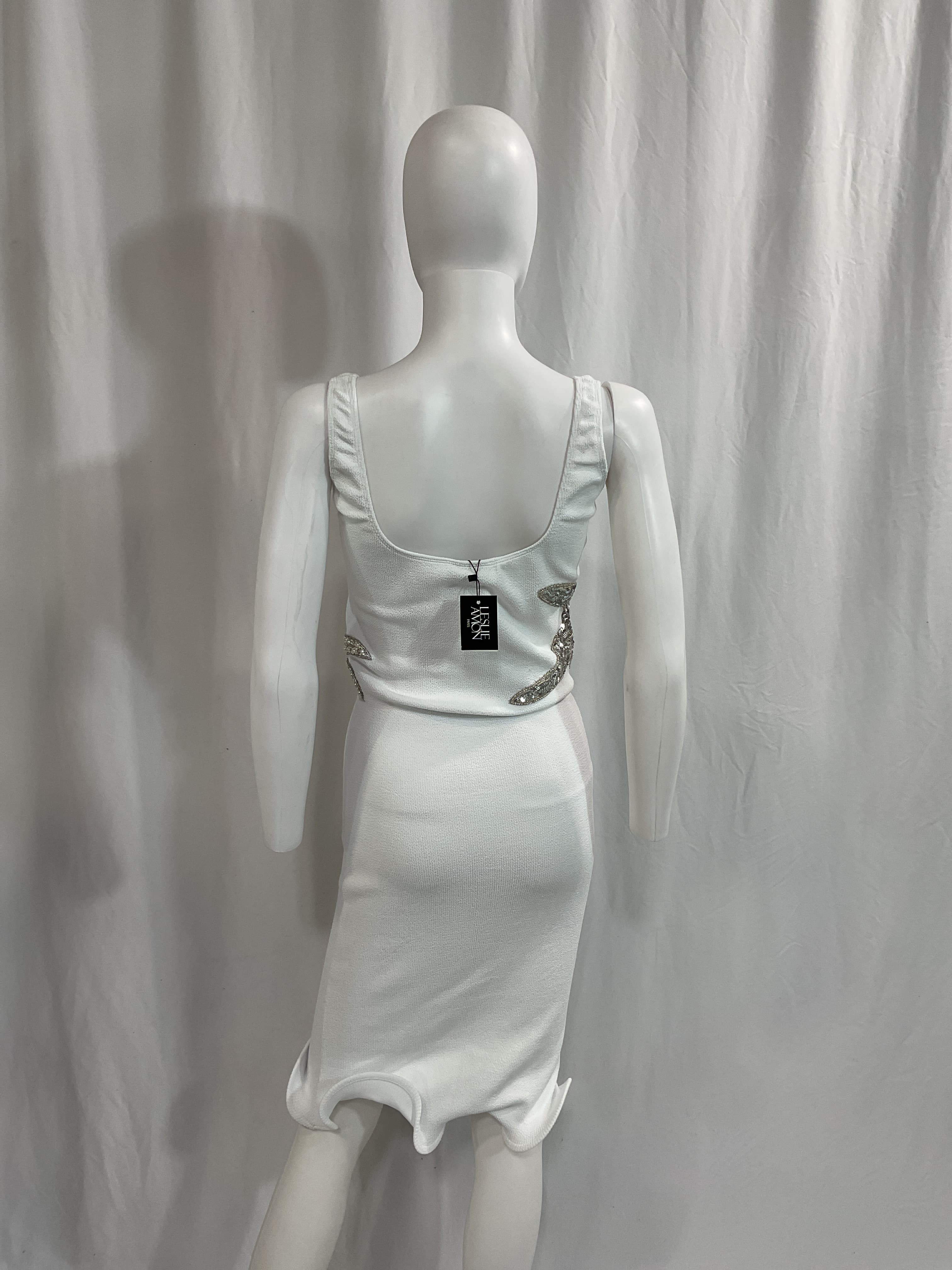 Leslie Amon X Revolve Starfish Midi Dress In White - Image 3