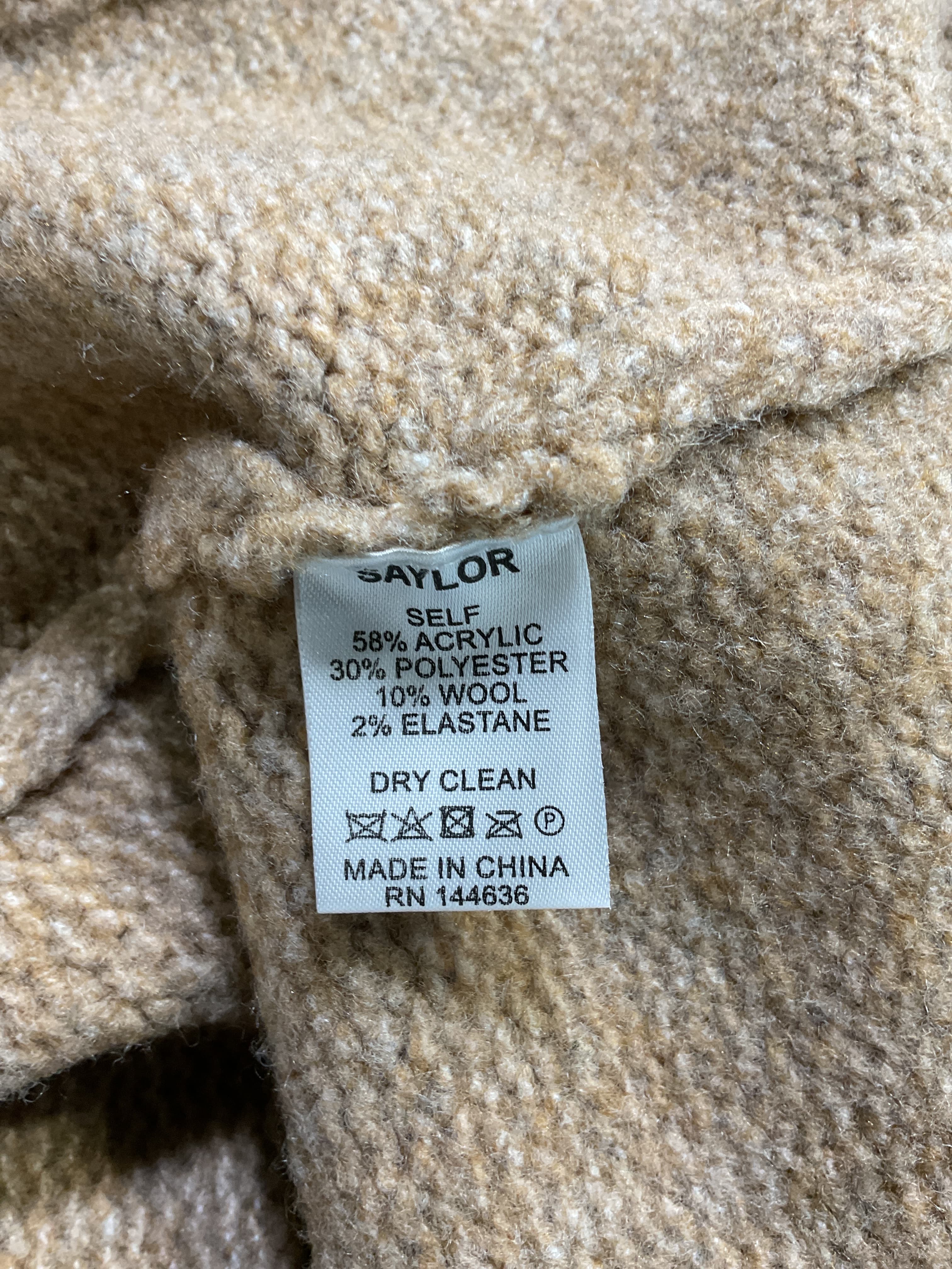 Angelle Sweater Dress In Oatmeal - Image 3