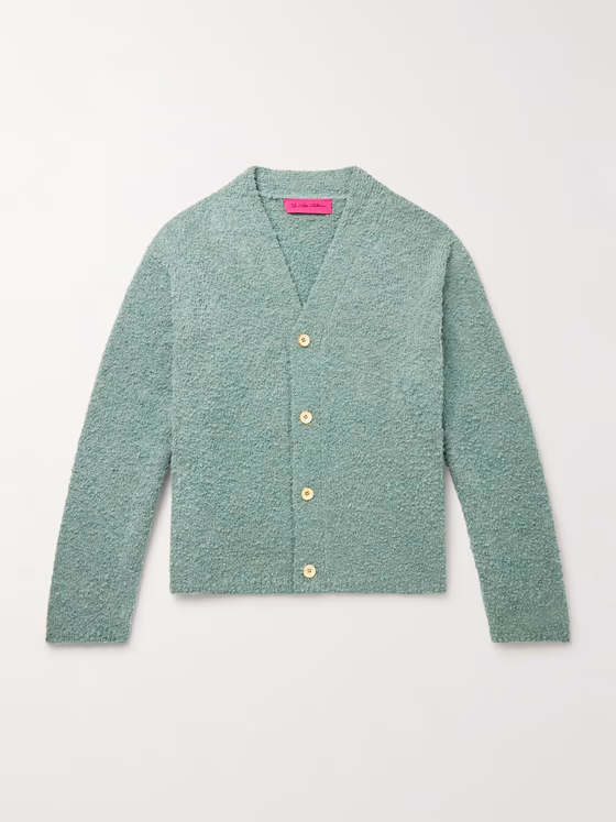 Oversized Cashmere, Alpaca And Silk-Blend Boucl Cardigan - Image 1
