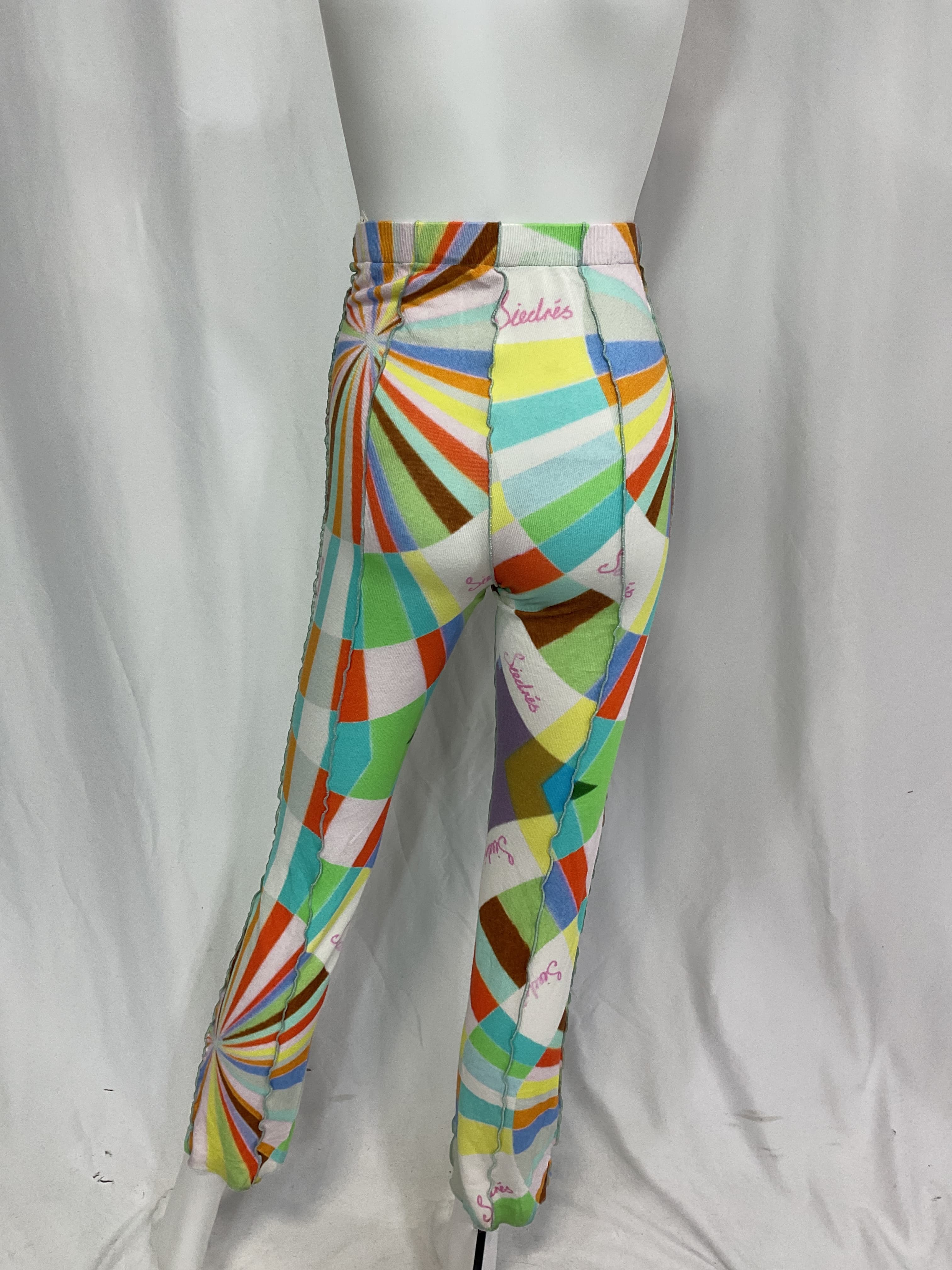 Mult Kaleidescope-Print Jersey Slim-Leg Pants - Image 2