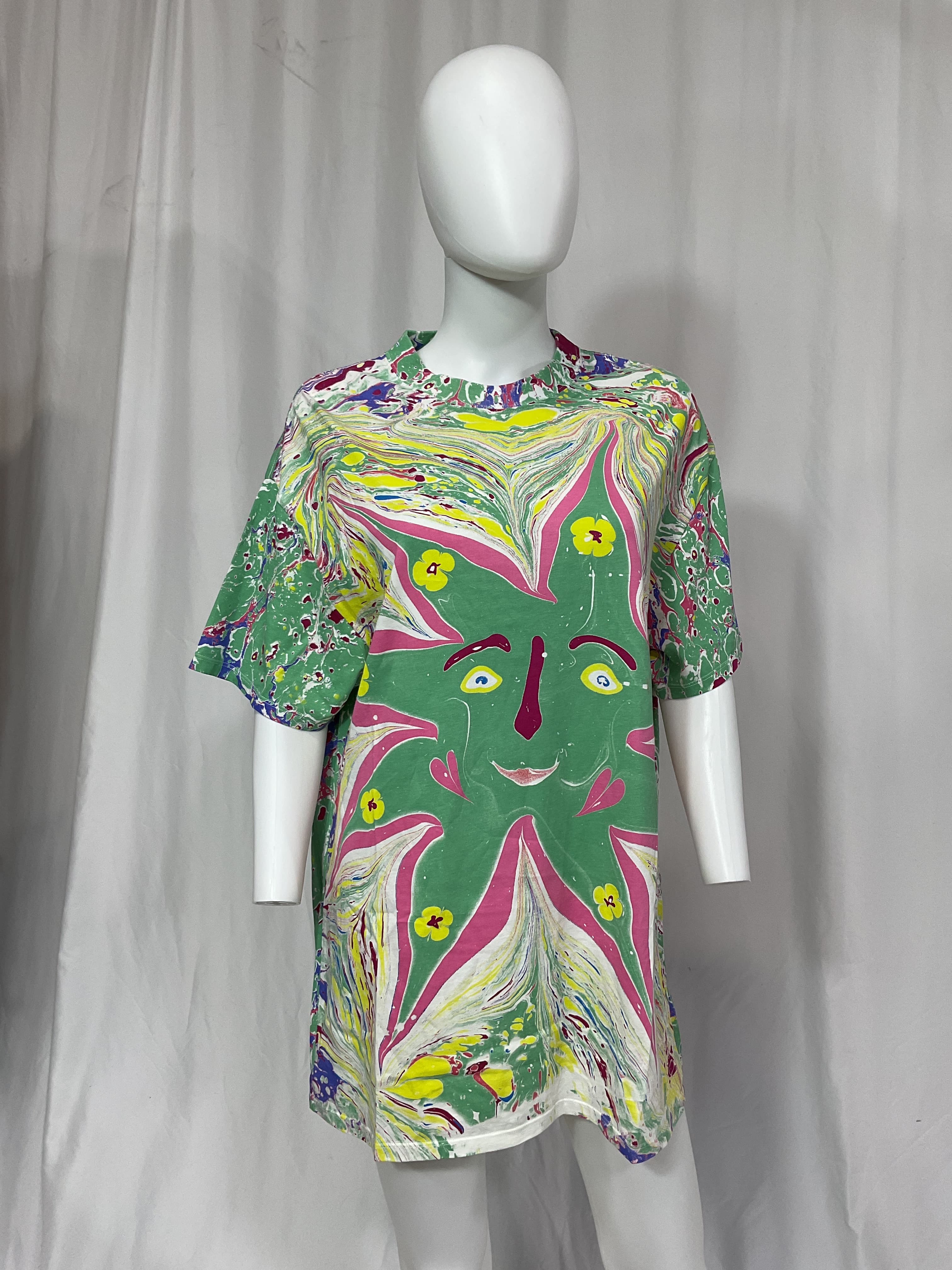 Myfawnwy Print Dress - Image 3