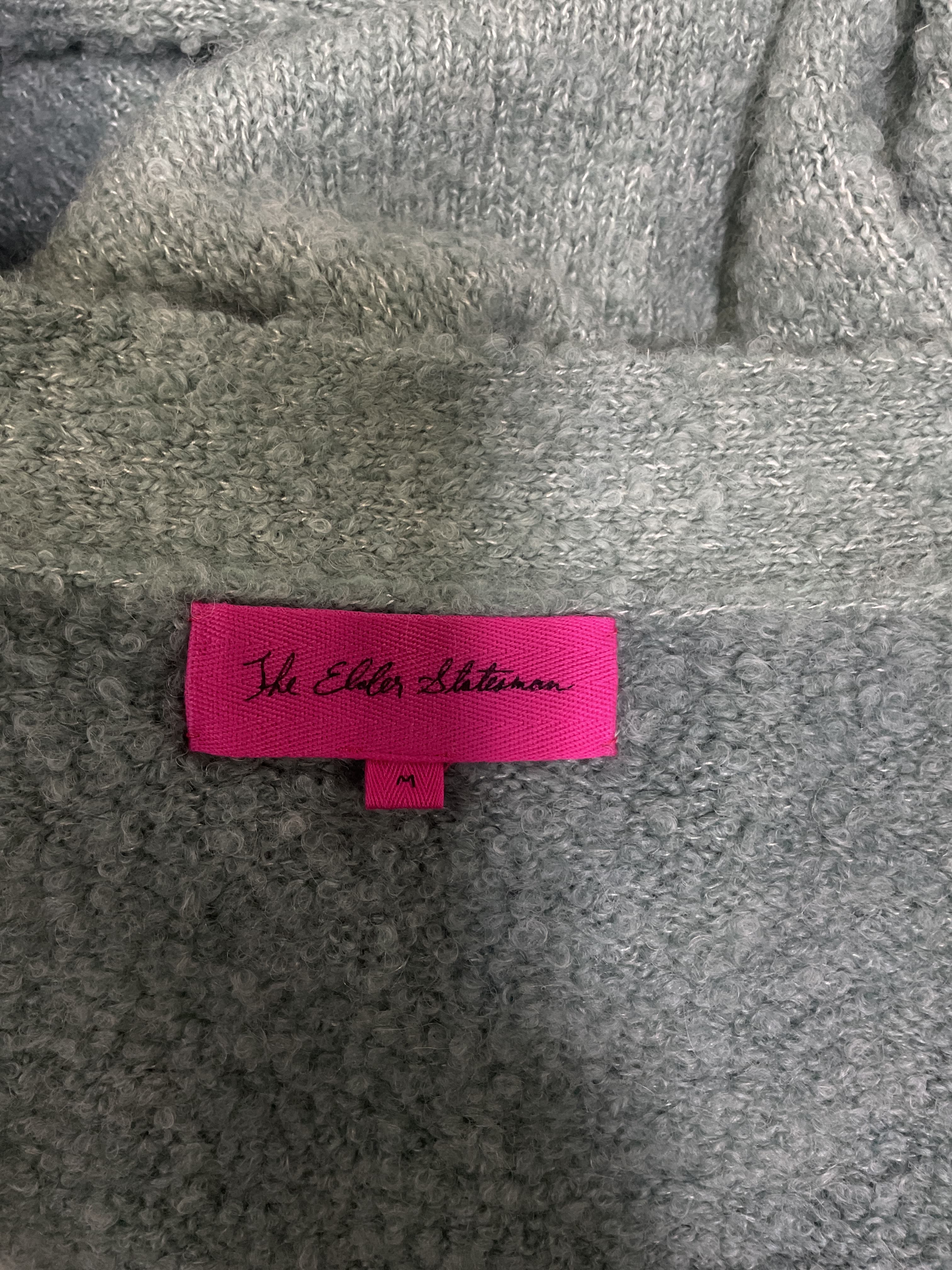 Oversized Cashmere, Alpaca And Silk-Blend Boucl Cardigan - Image 4