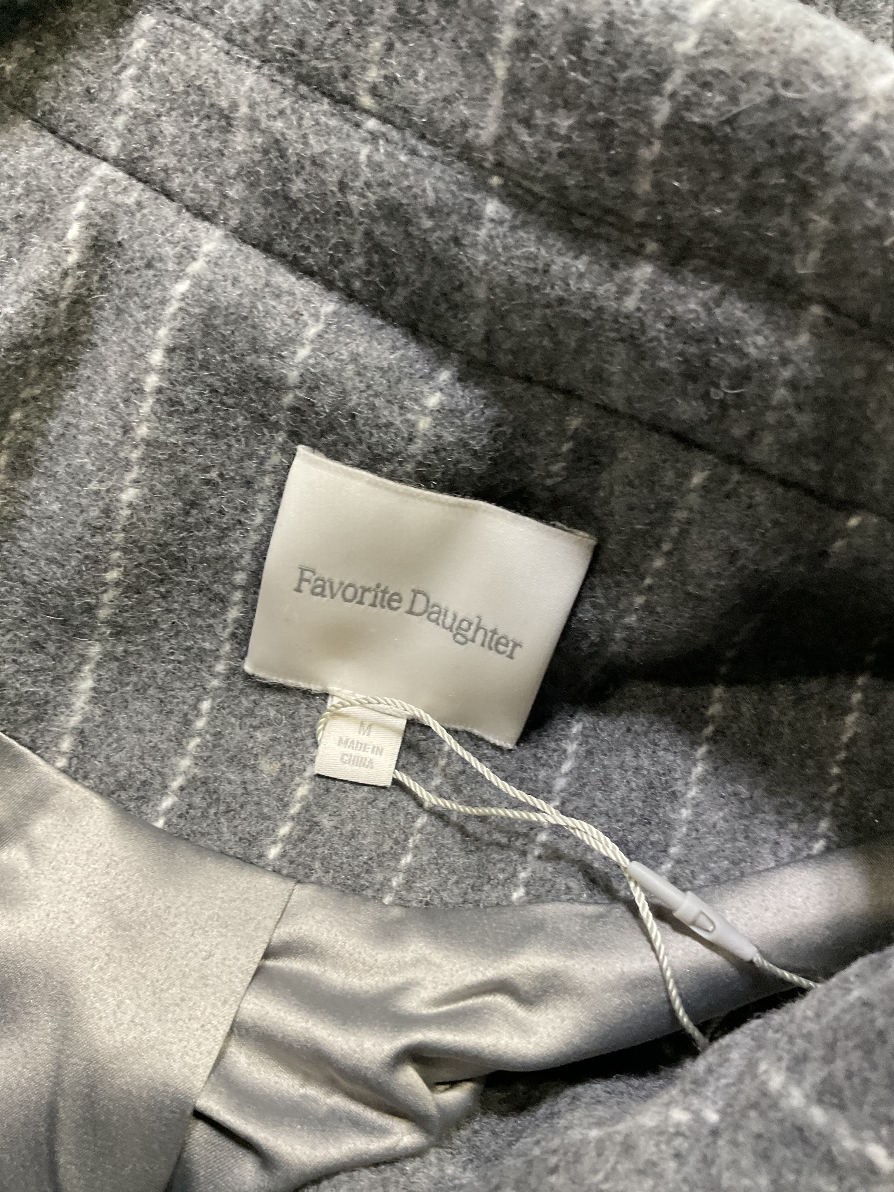 The Simon Pinstripe Double Breasted Longline Coat - Image 4