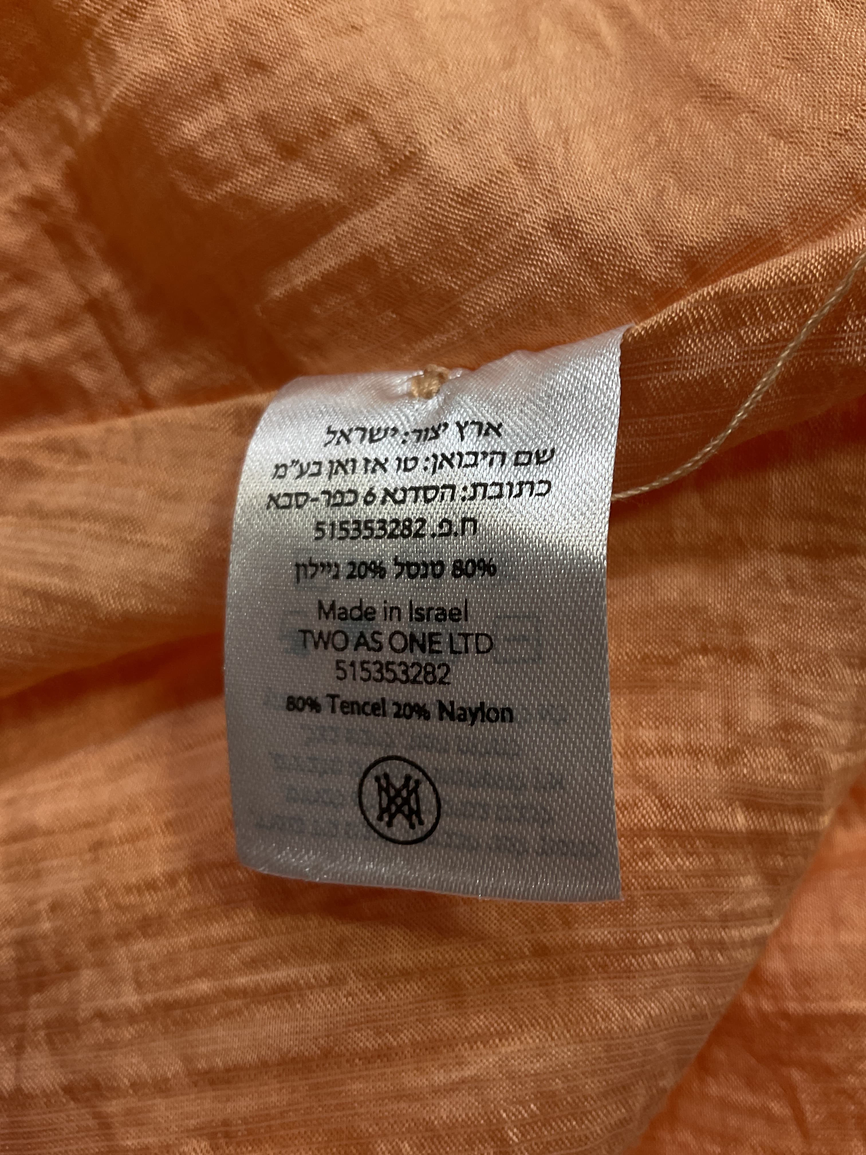 Olinda Dress In Peach - Image 4