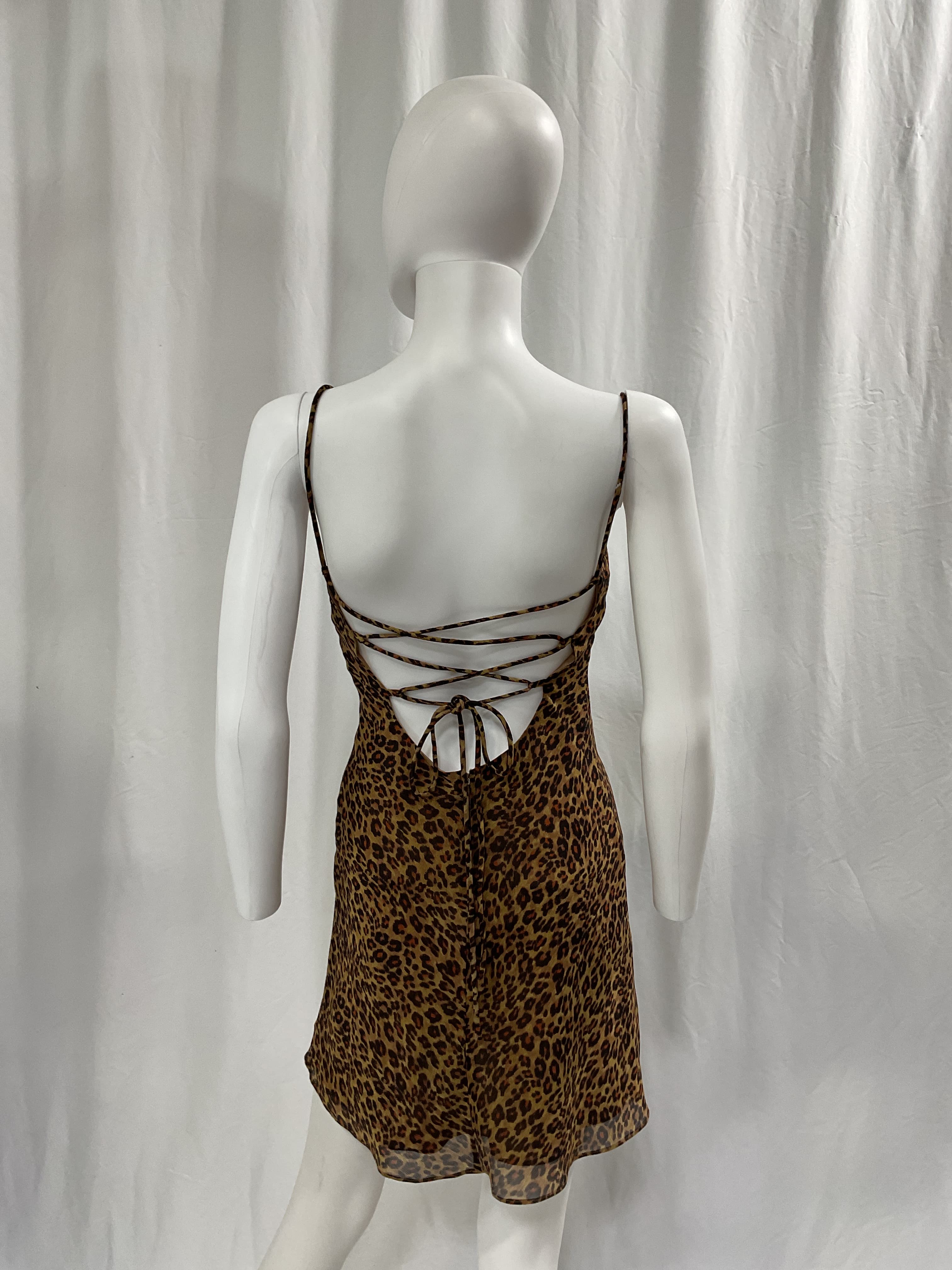 Bellamy Lace-Up Minidress - Image 2