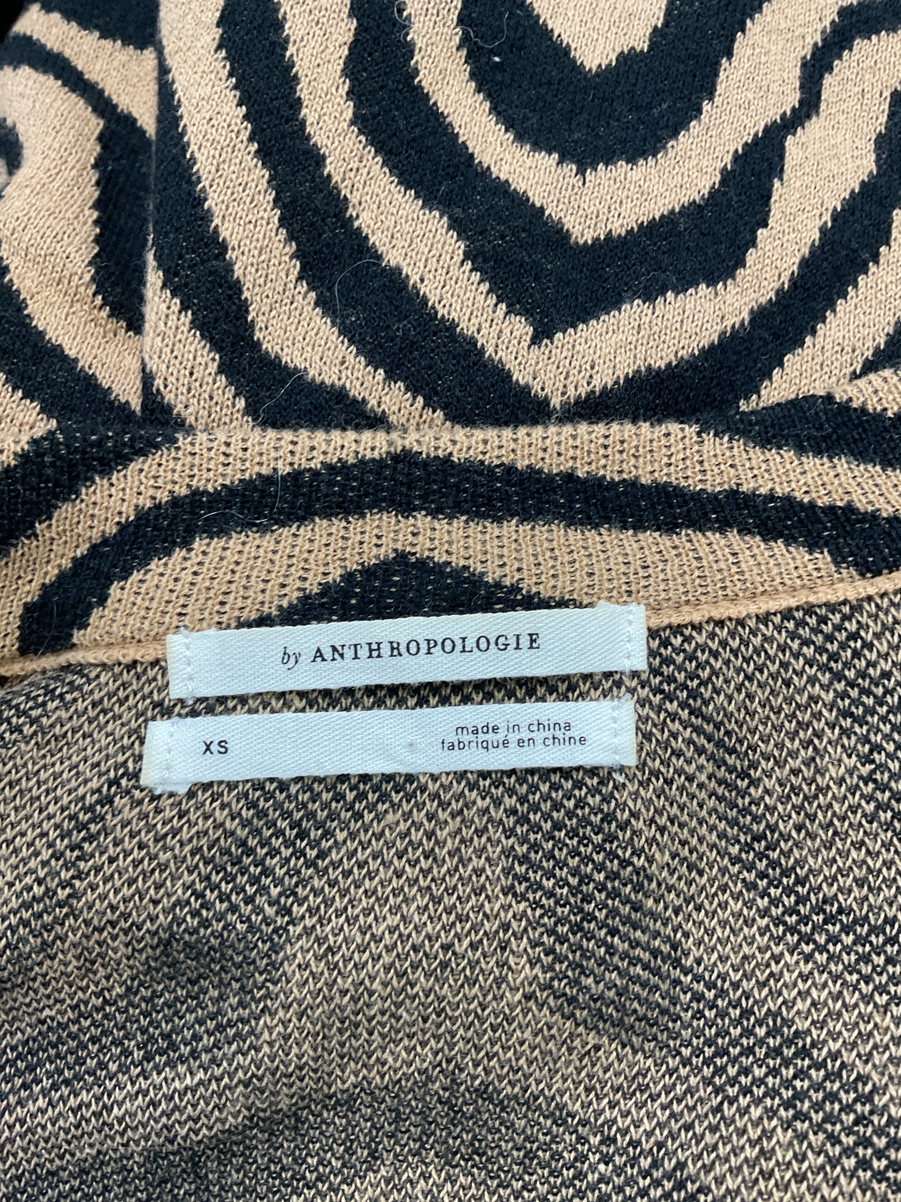 Zebra-Striped Cardigan - Image 4