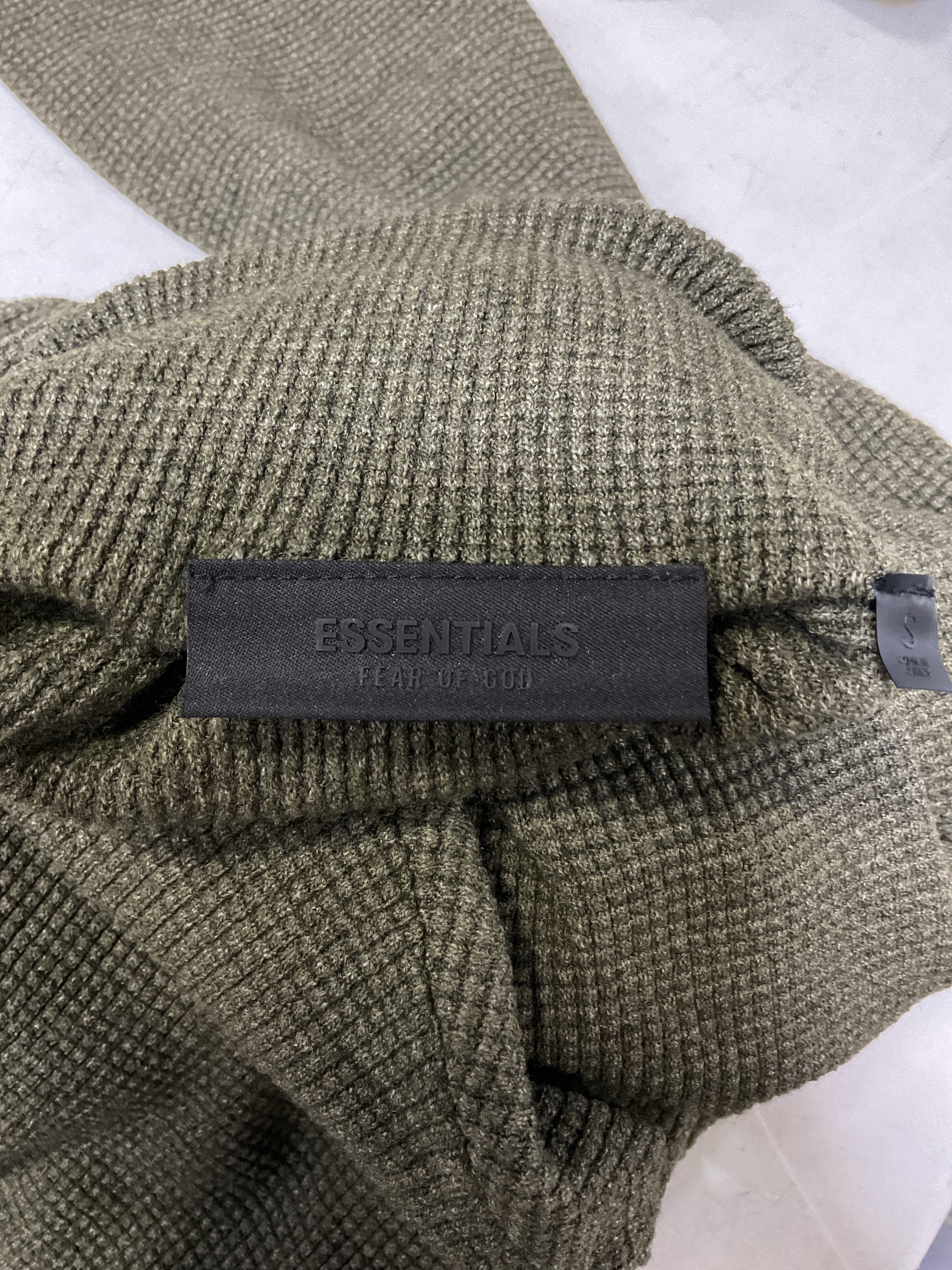 Womens Waffle Turtleneck - Image 4