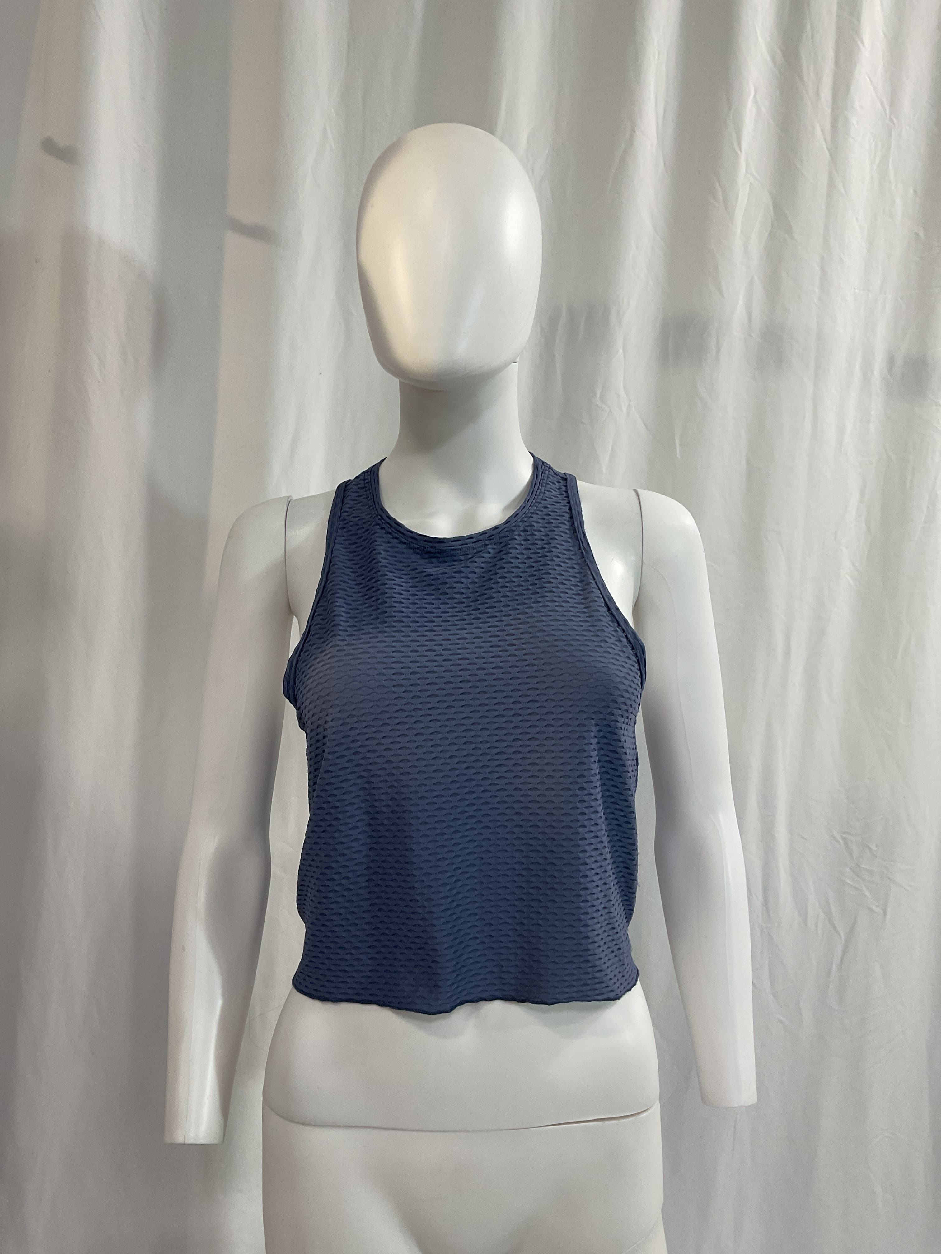Raegan Stretch-Jacquard Tank - Image 2