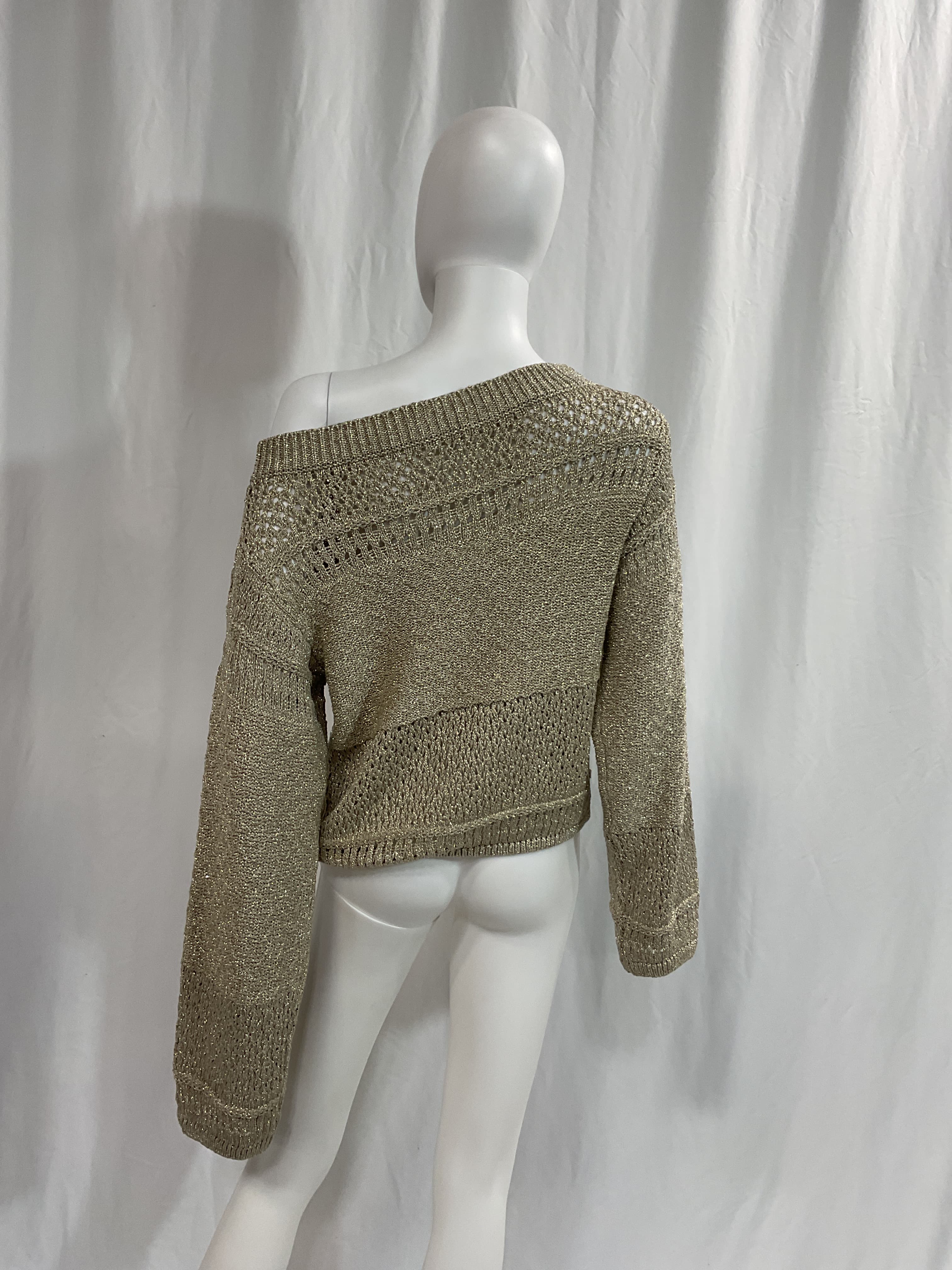 Nora Metallic Sweater - Image 2