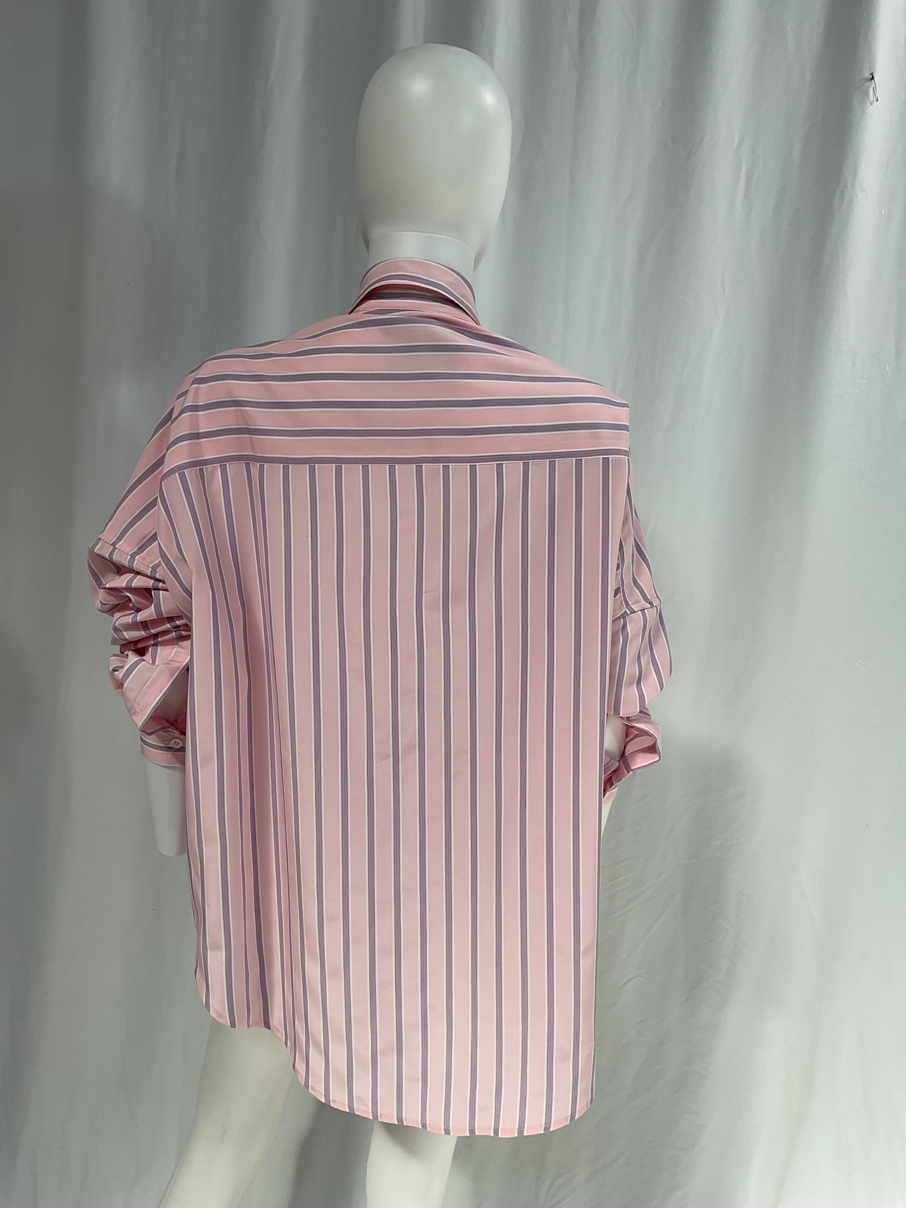 Georgia Shirt In Pink & Purple - Image 2
