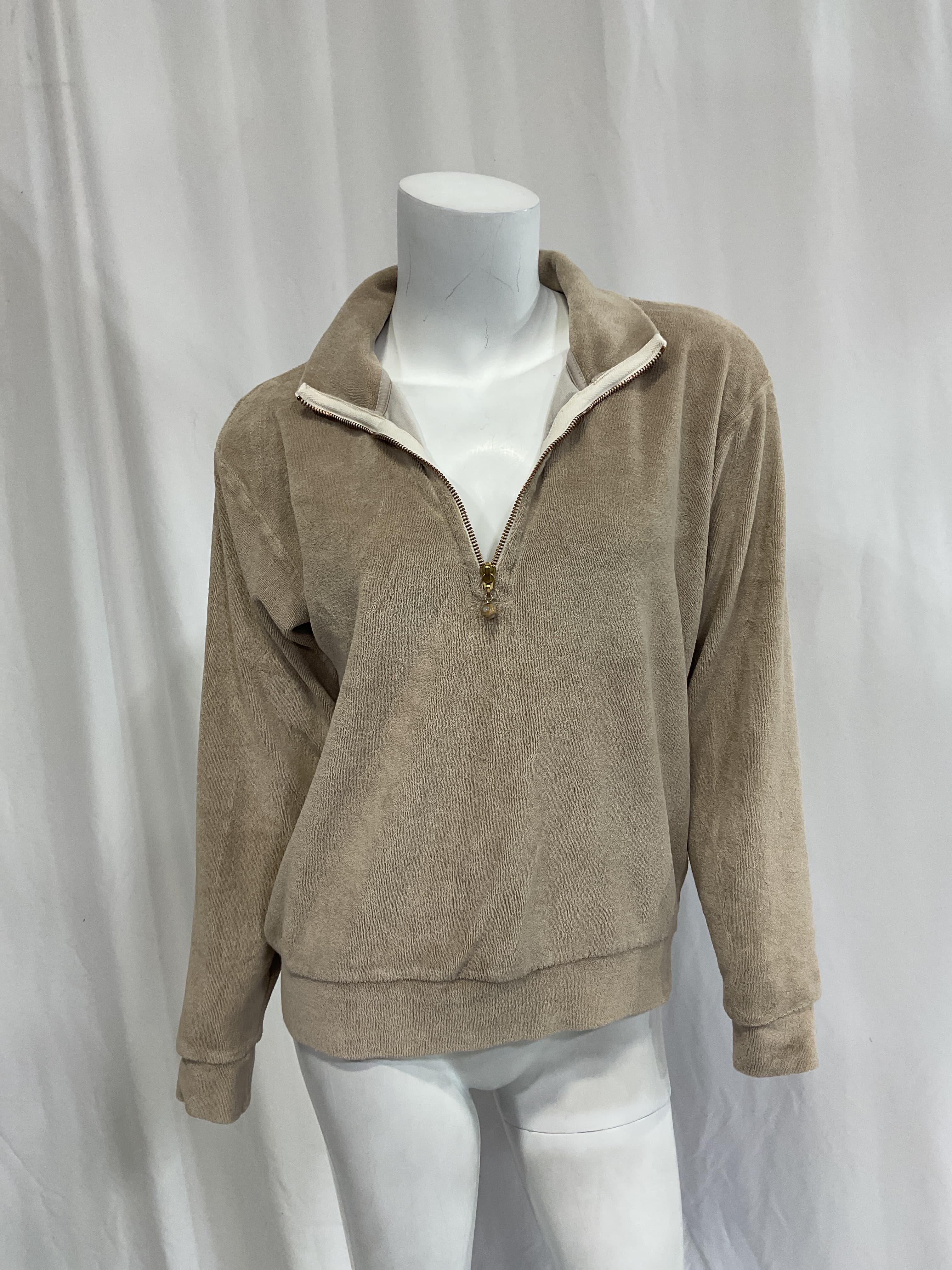 Terry Half Zip Pullover - Image 3