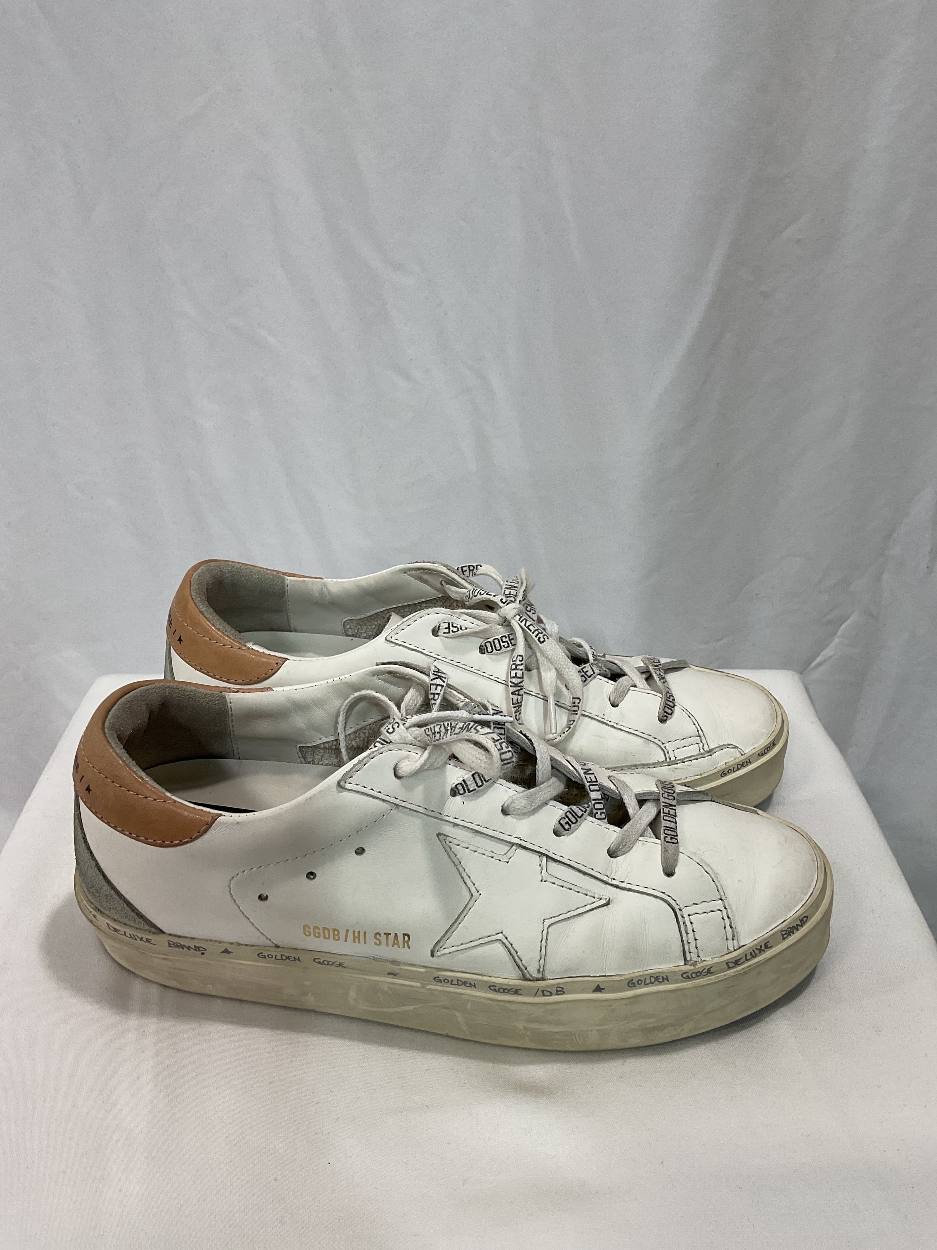 Hi Star Sneaker In White, Turtle Dove, & Ice - Image 4