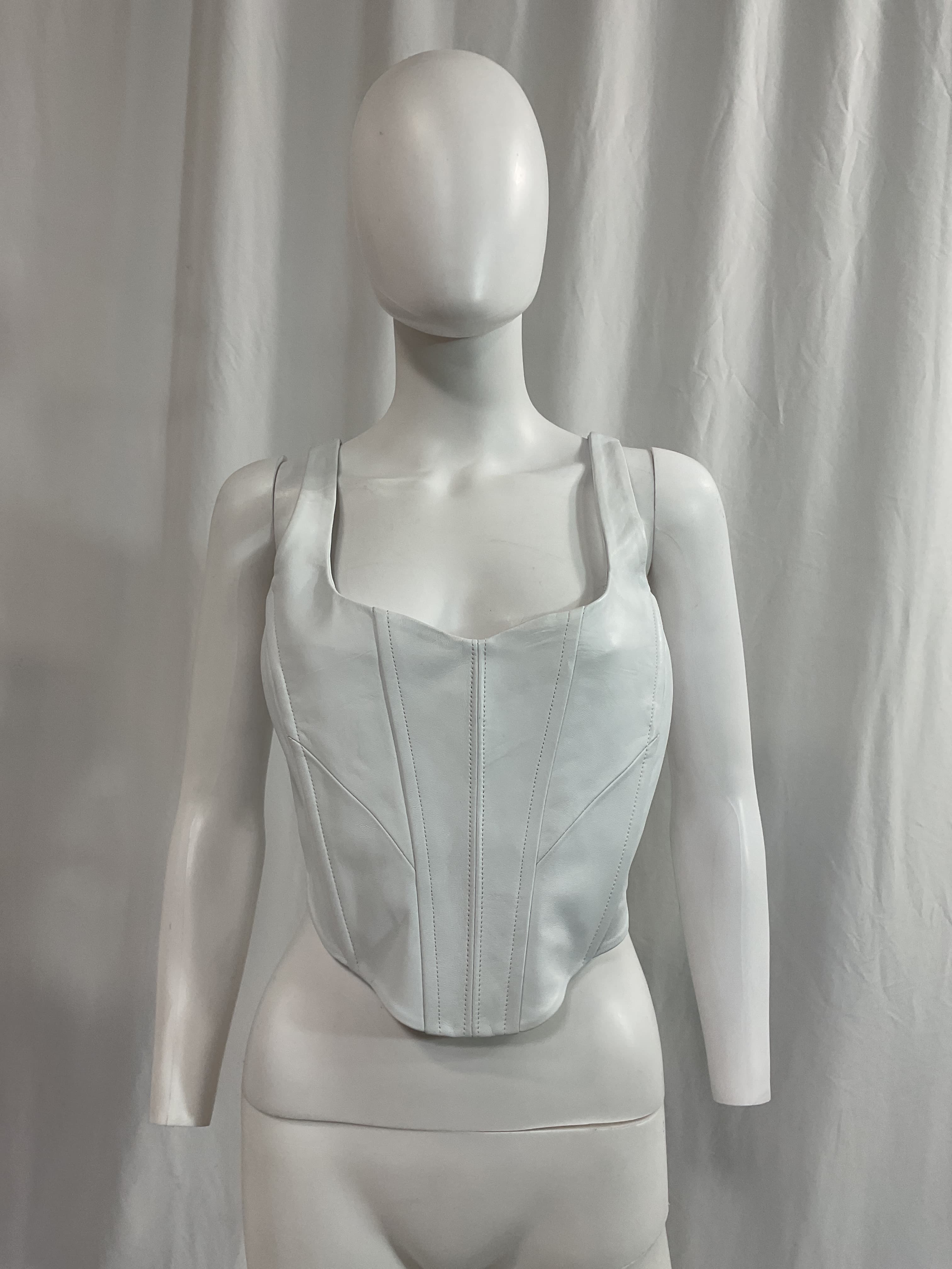 Tabia Corset In White - Image 2