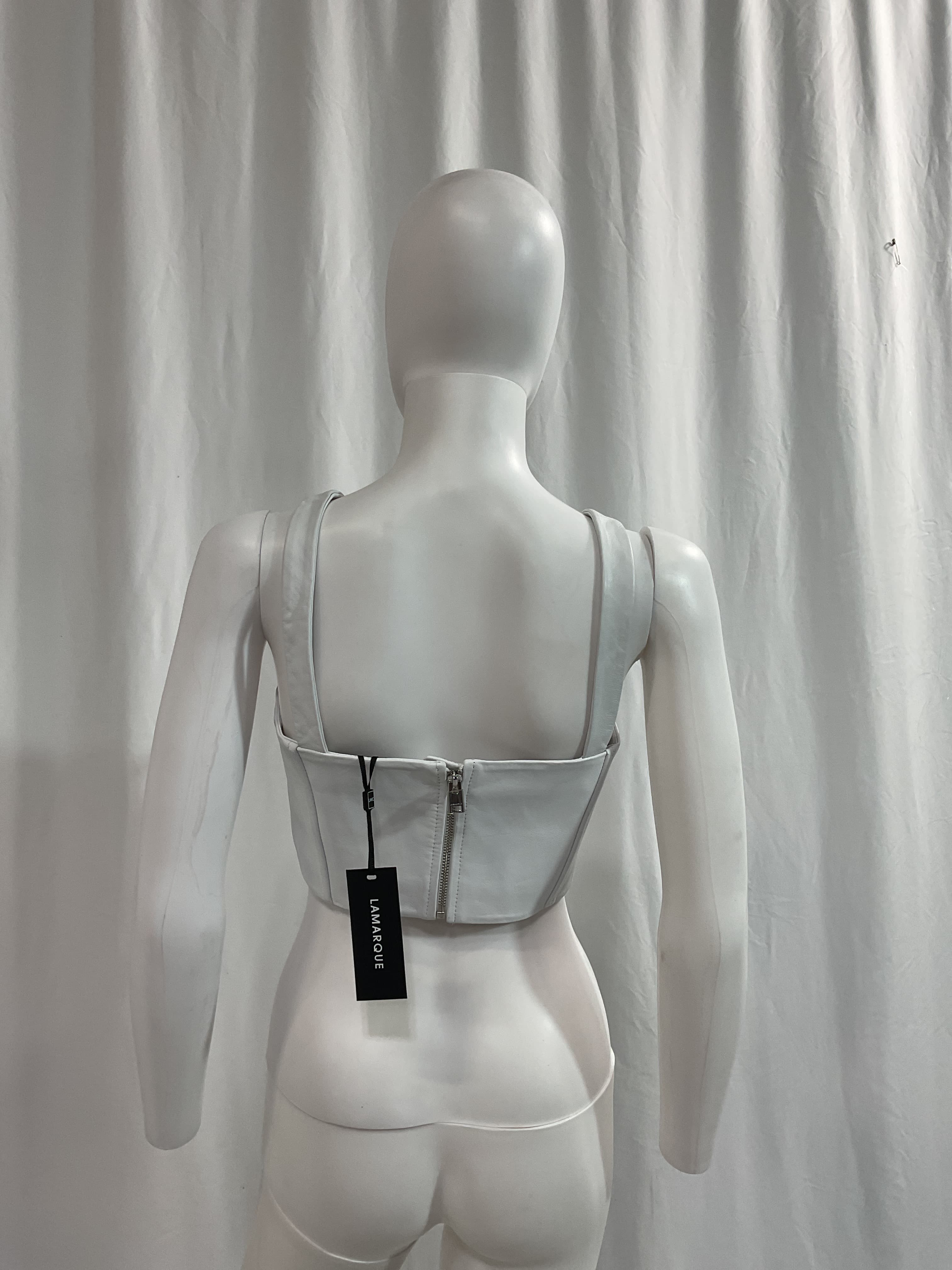 Tabia Corset In White - Image 4