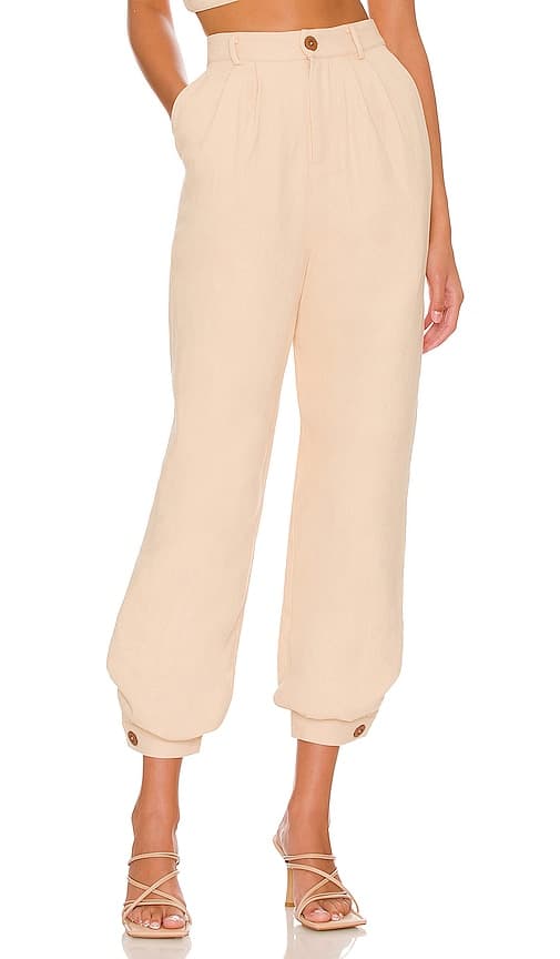 Kacey Pant In Tan - Image 1