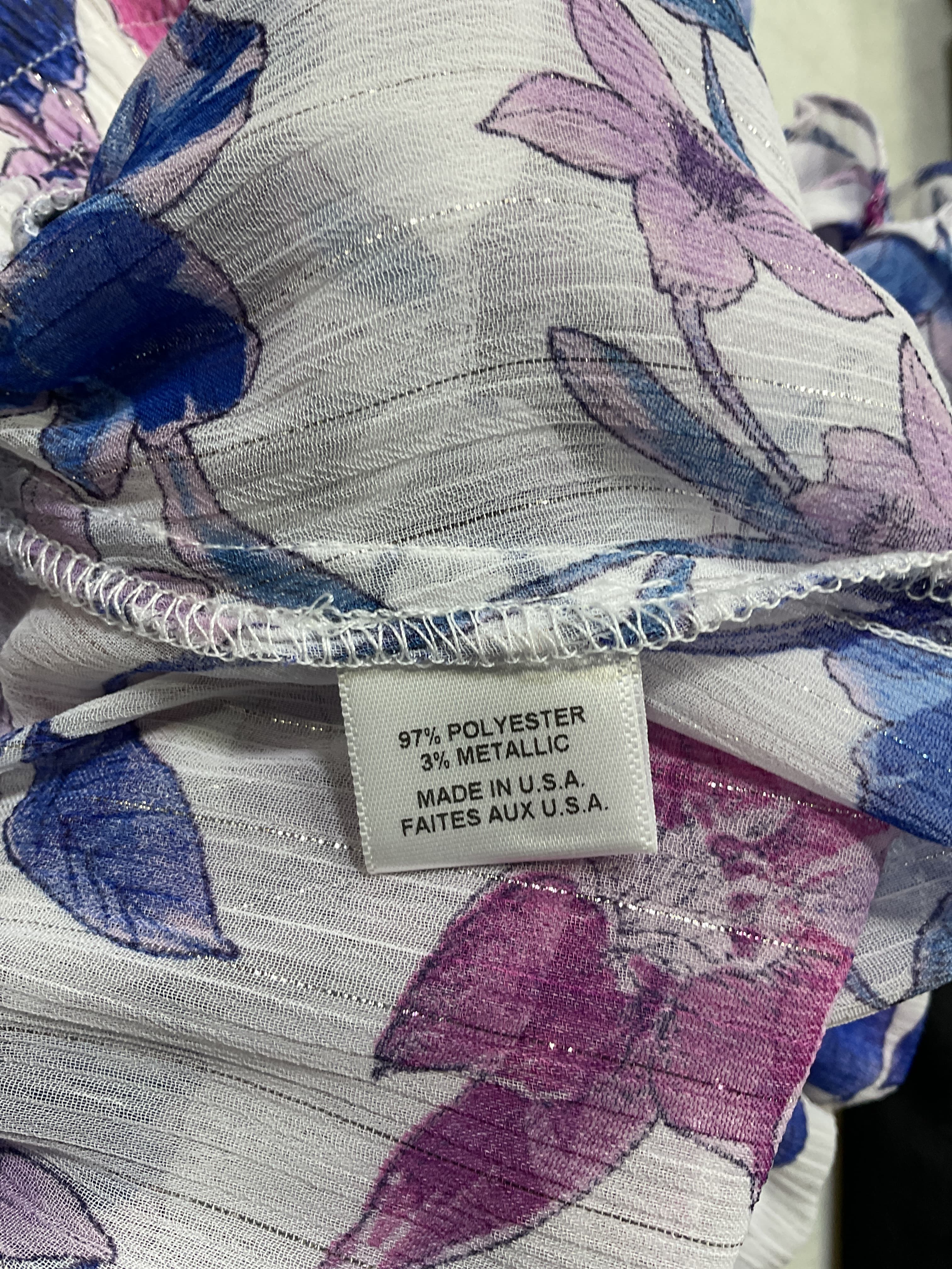 Marion Skirt In Amethyst Floral - Image 3