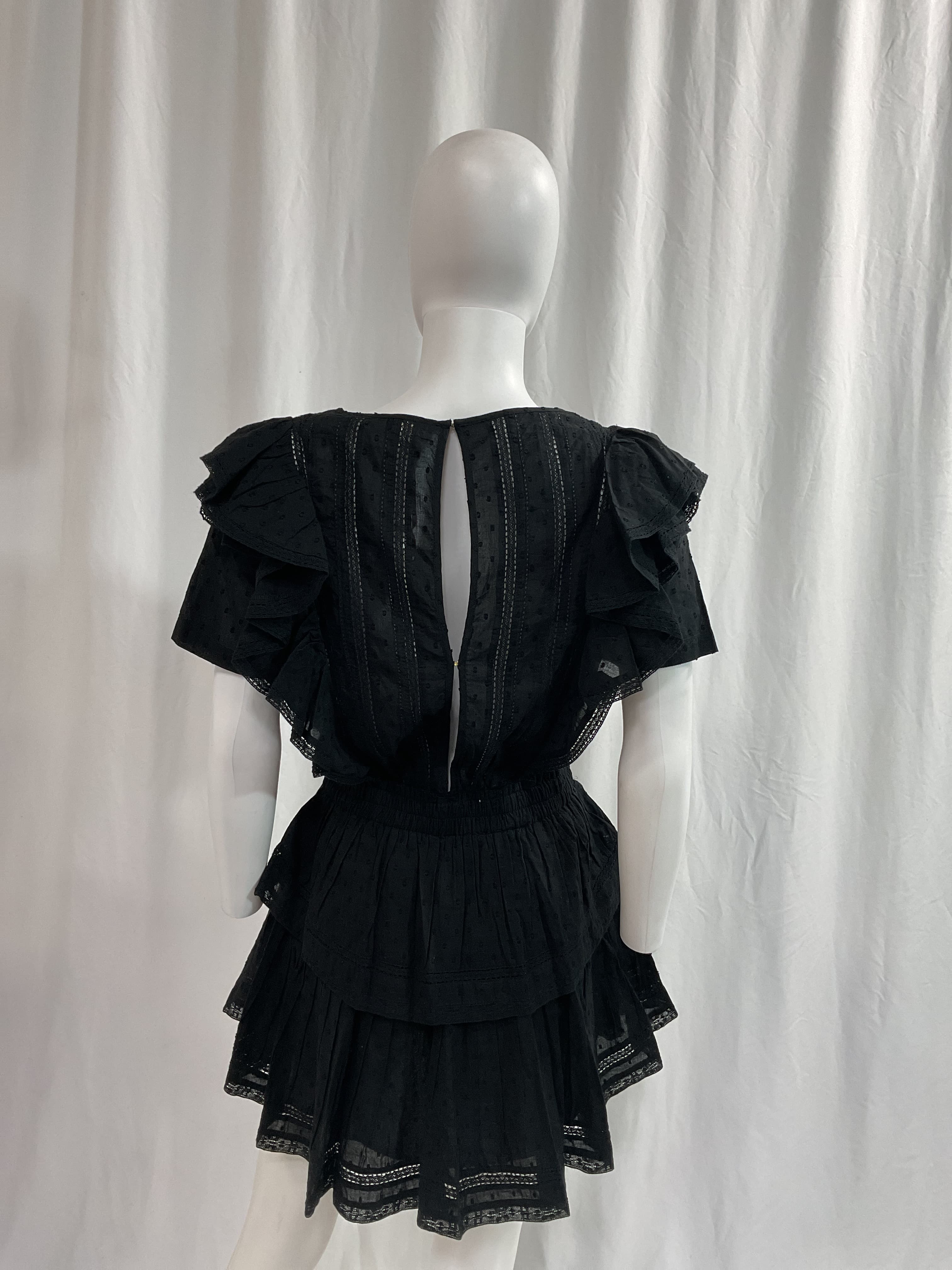 Natasha Dress In Black - Image 4