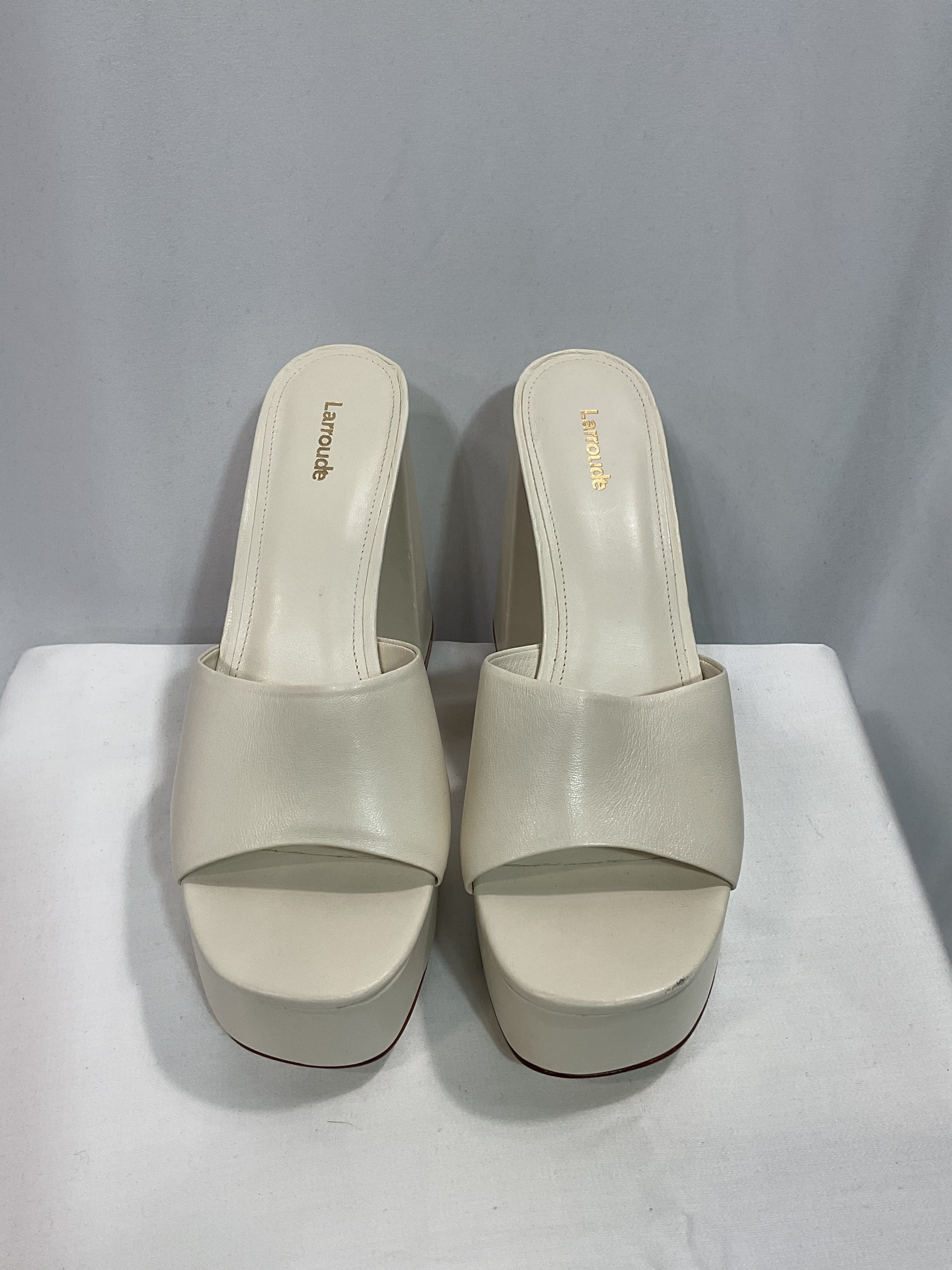 Dolly Mule In Ivory - Image 4