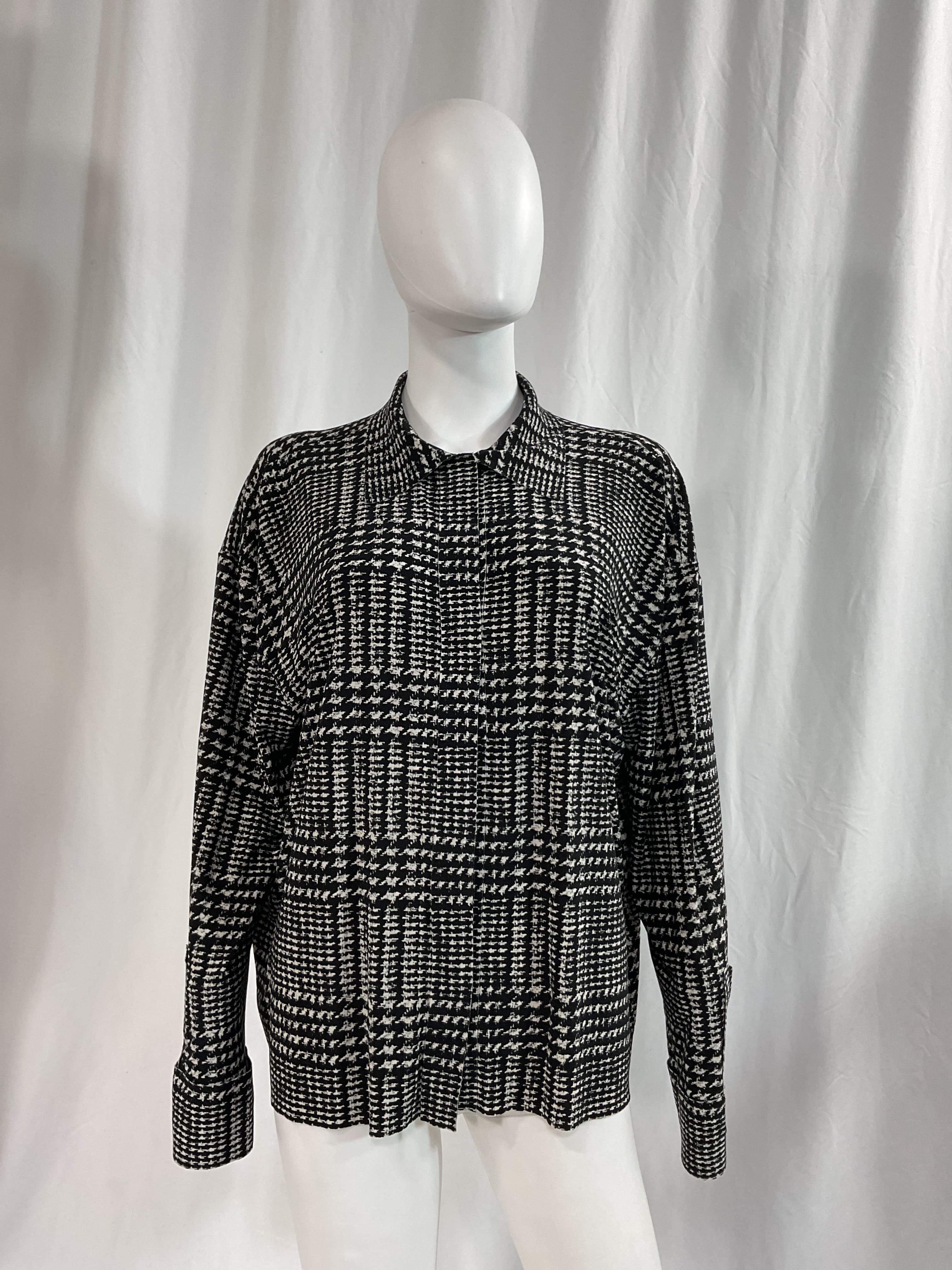 Oversized Boyfriend Nk Shirt - Image 2