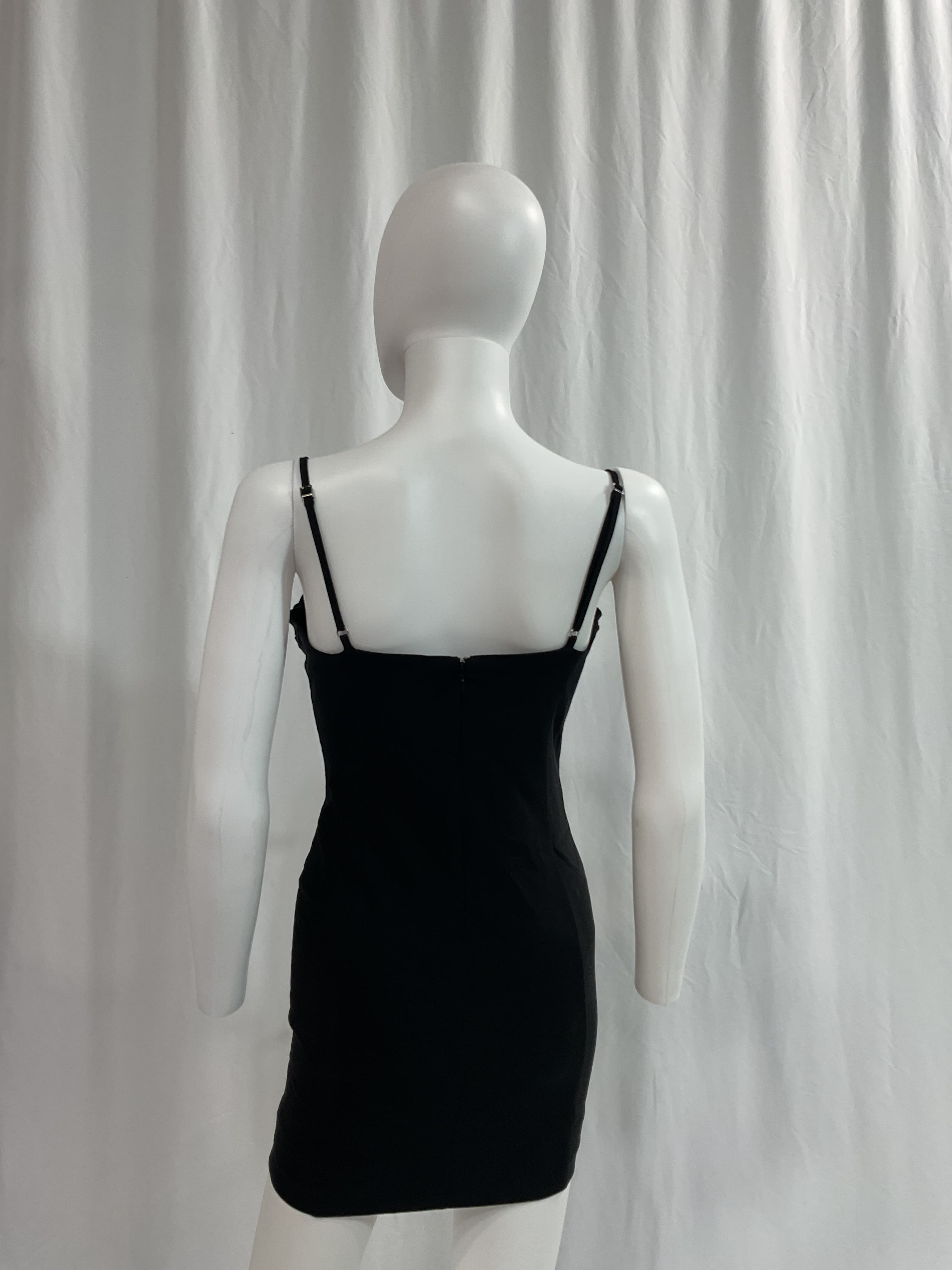 Calla Mini Dress In Black - Image 2