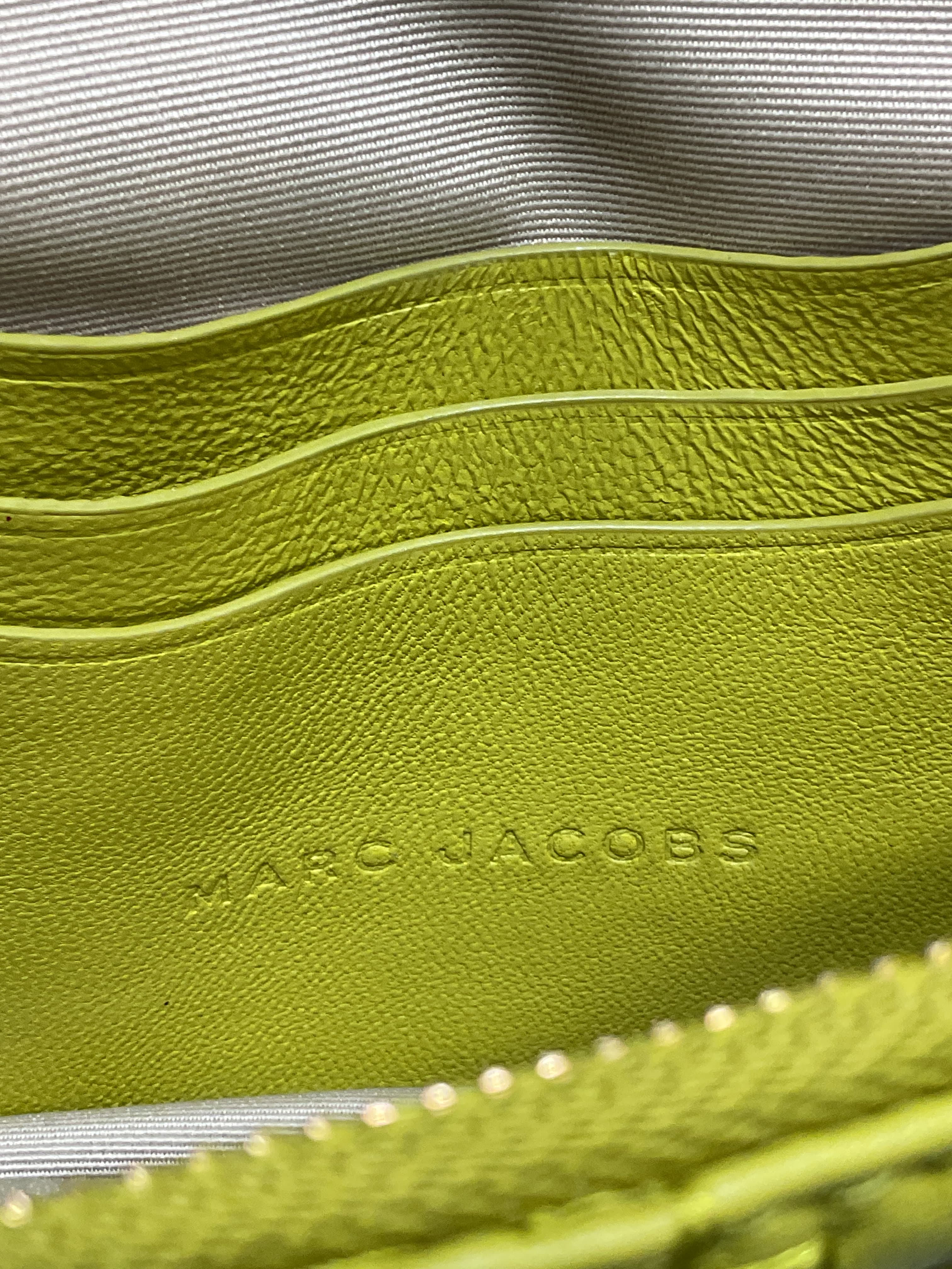 The Quilted Leather J Marc Mini Bag In Citronelle - Image 4