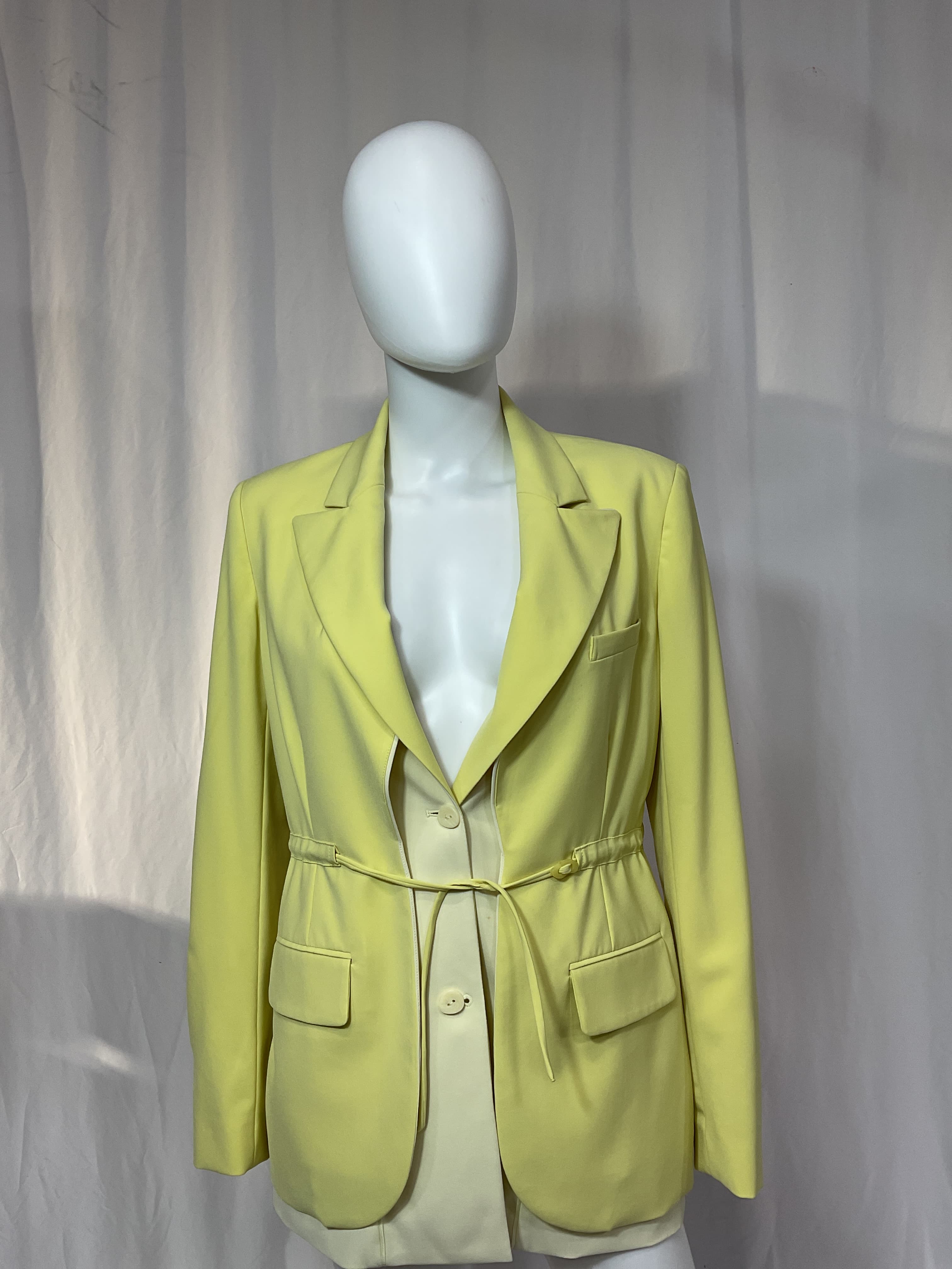 Aitana Blazer In Chamomile - Image 2
