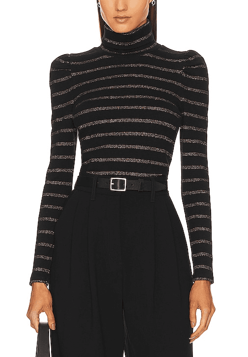 Cedar Turtleneck In Black - Image 1