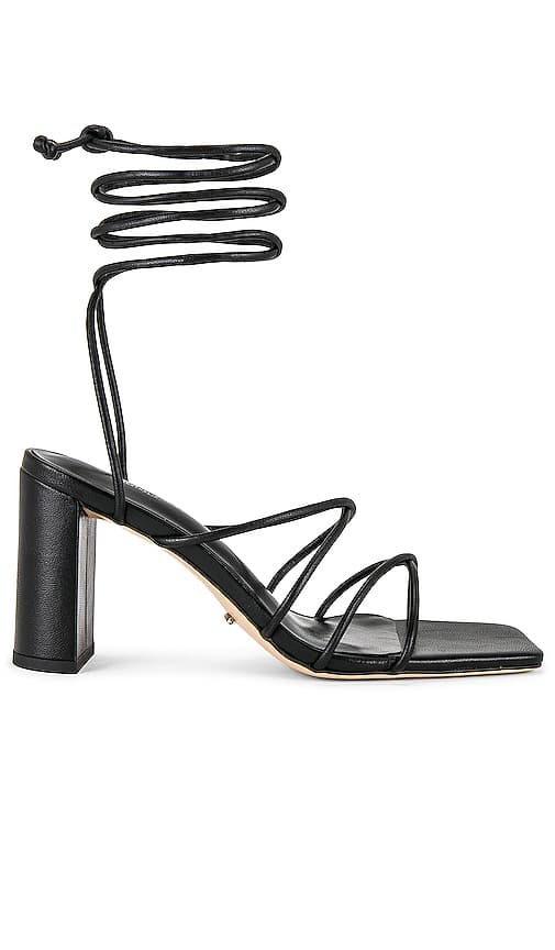 Carlie Sandal In Black Nappa - Image 1