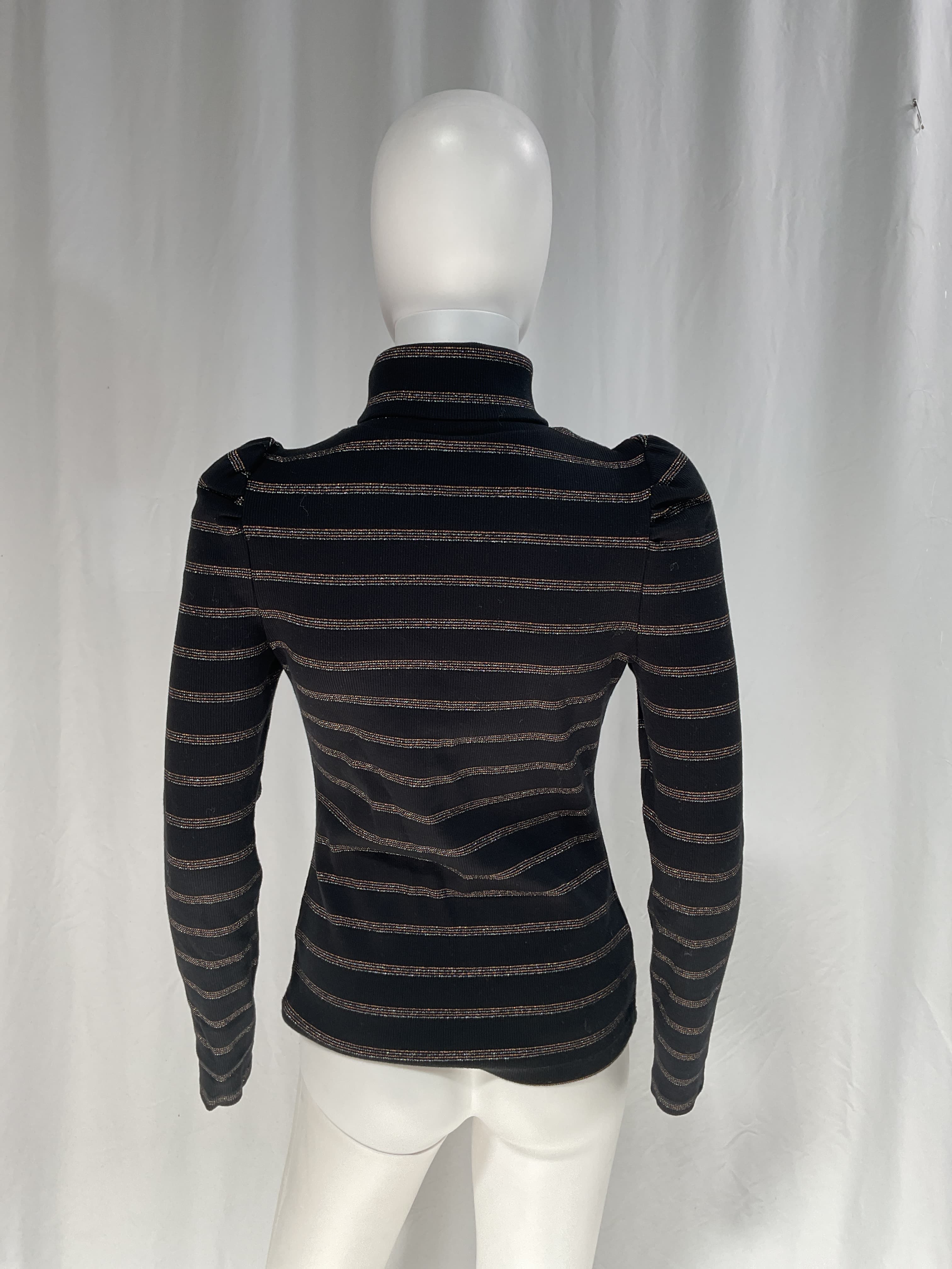 Cedar Turtleneck In Black - Image 2