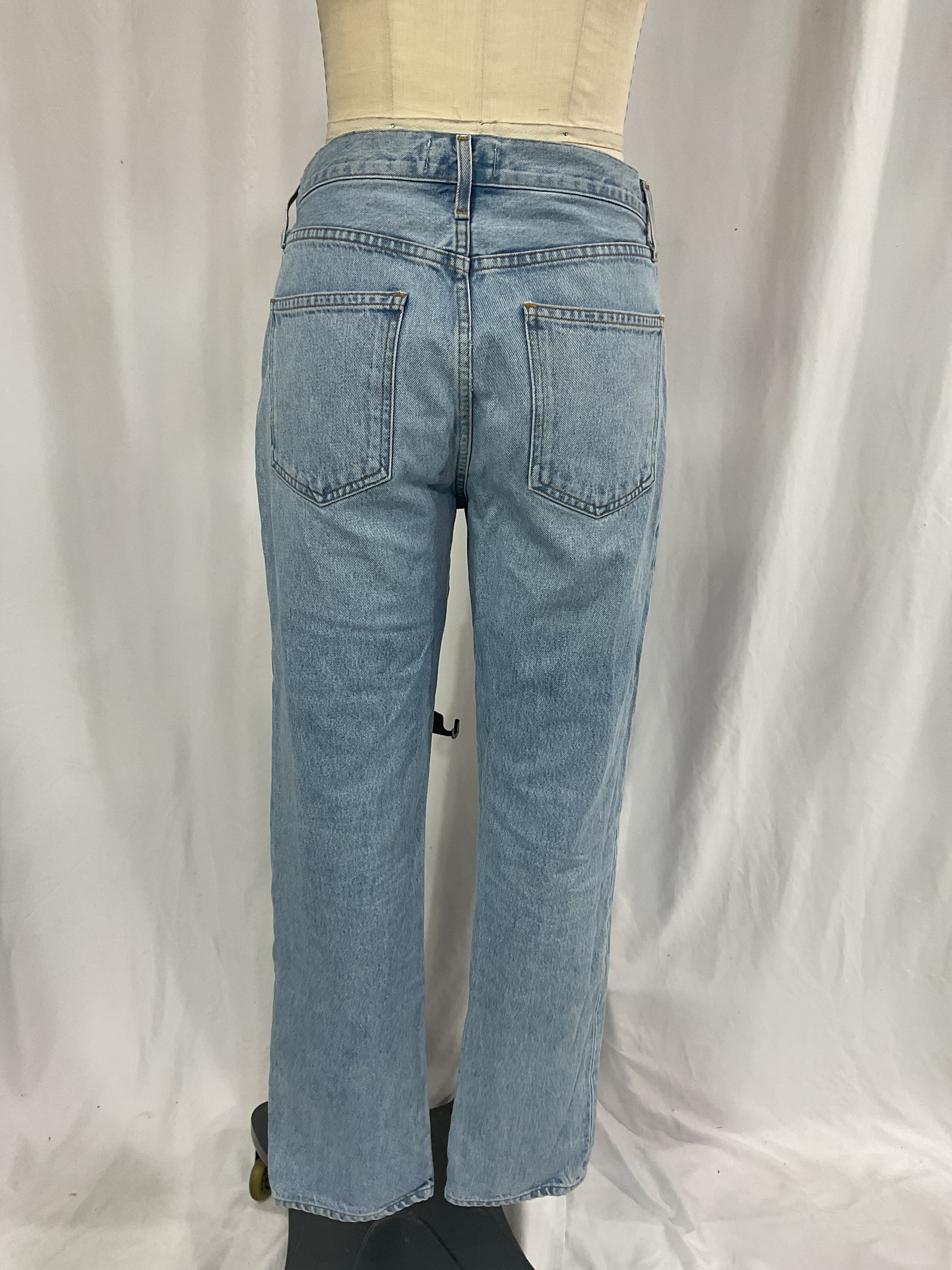 AGOLDE Lana Straight Fit Jeans - Image 2