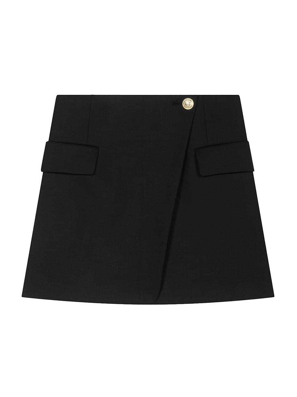 Asymmetric Wrap Skirt - Image 1