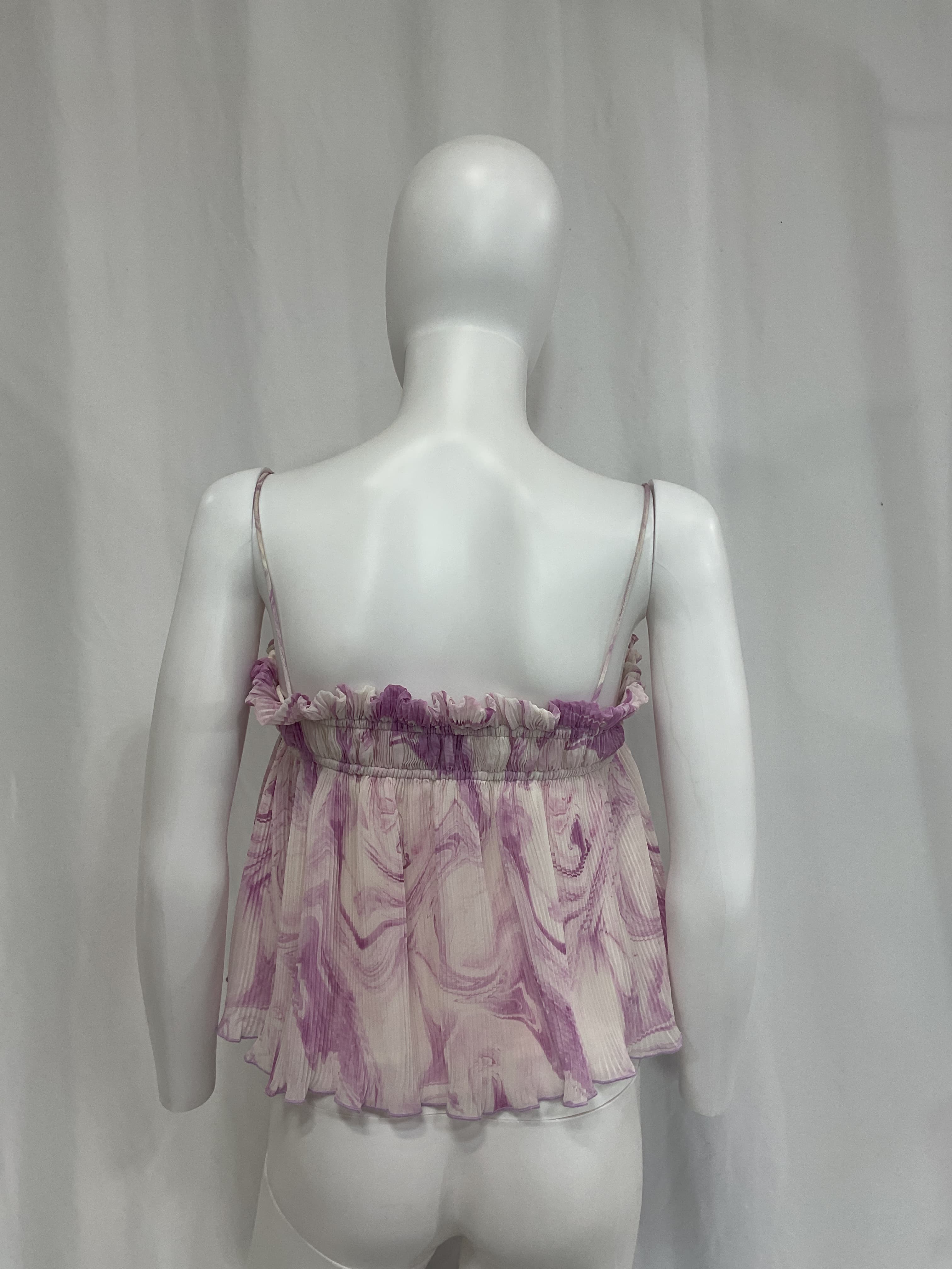 Pleated Georgette Top - Image 2