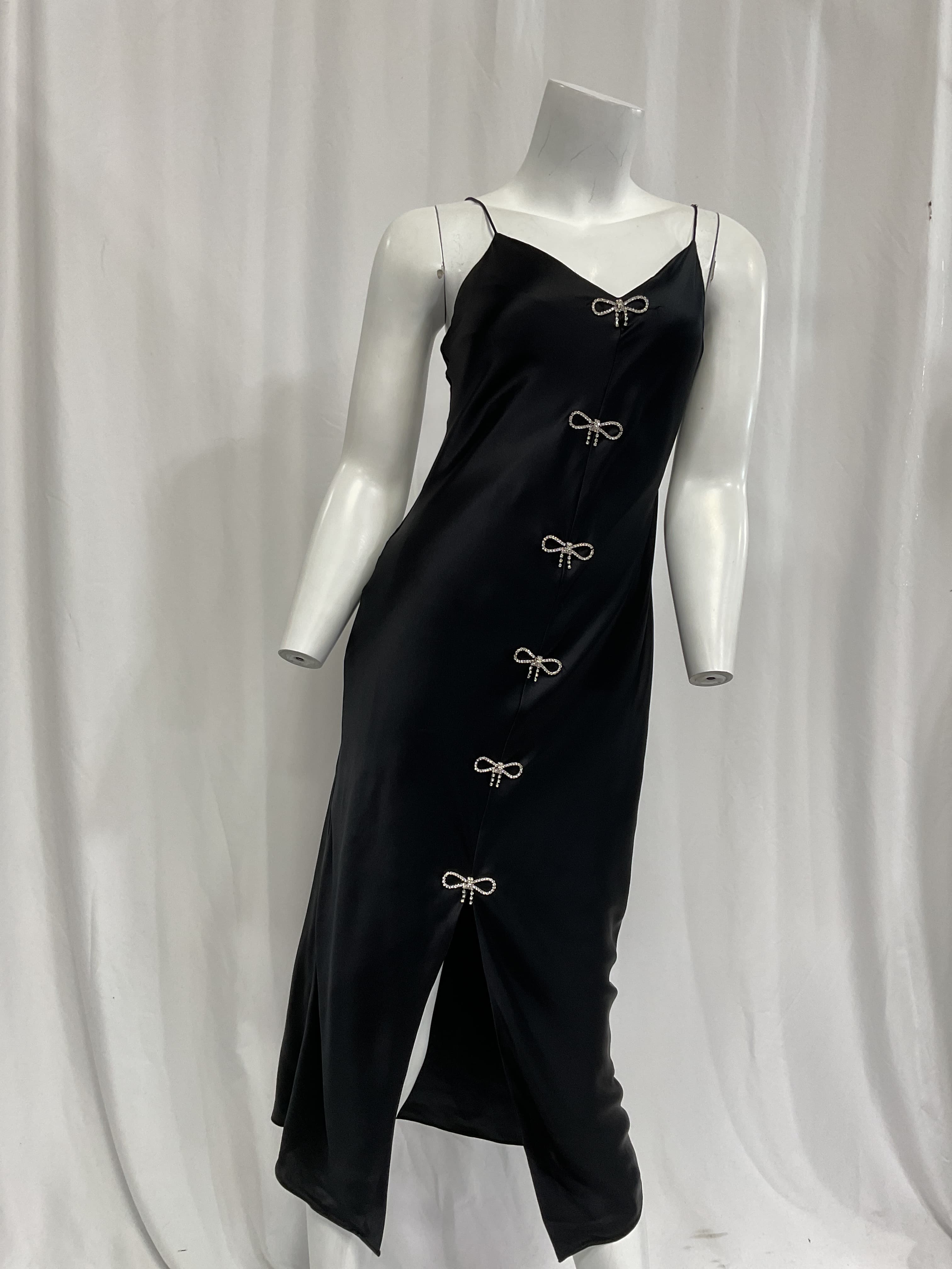 Cerula Crystal-Embellished Silk Dress - Image 3