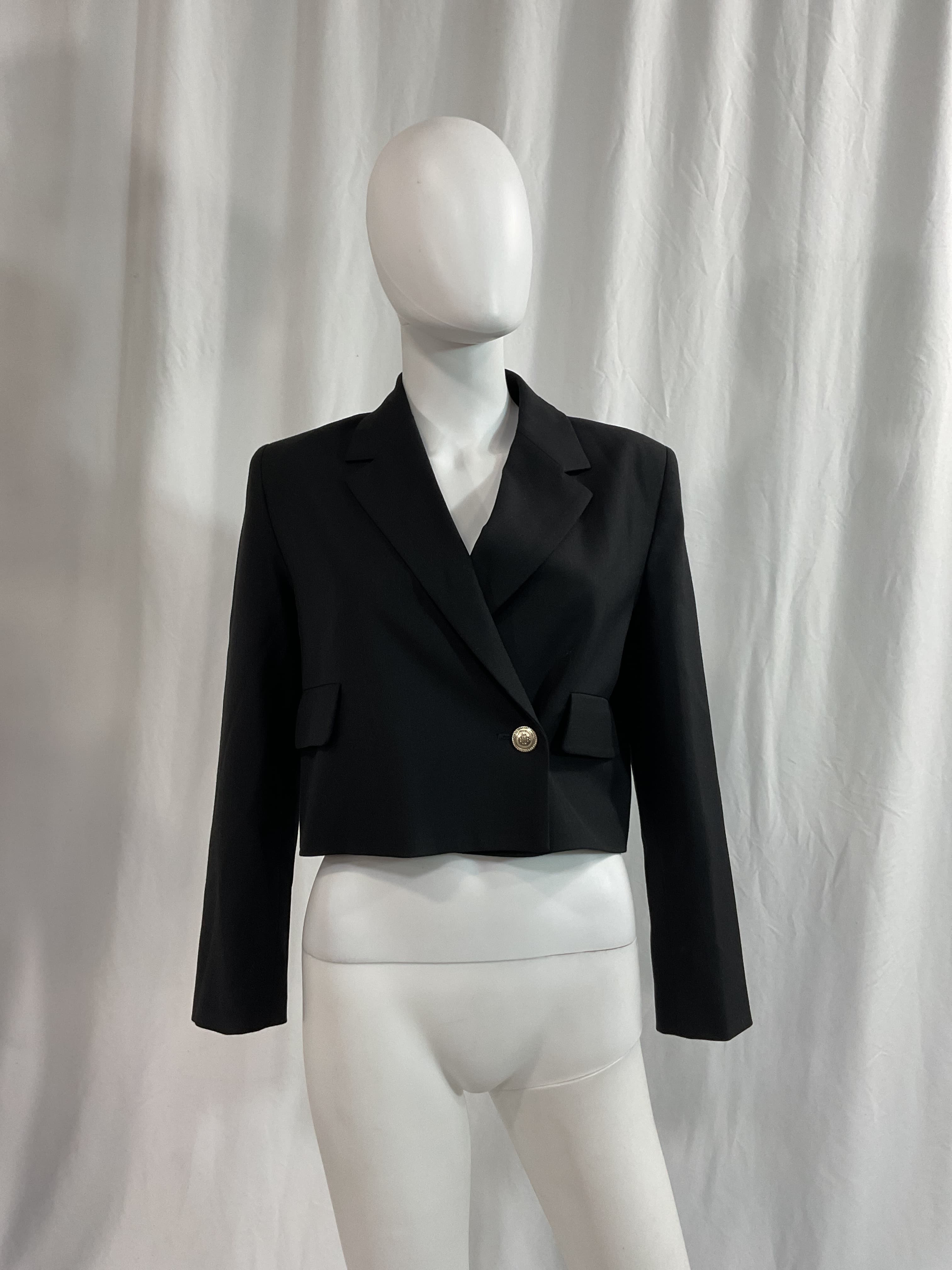 Short Straight-Fit Jacket - Image 2