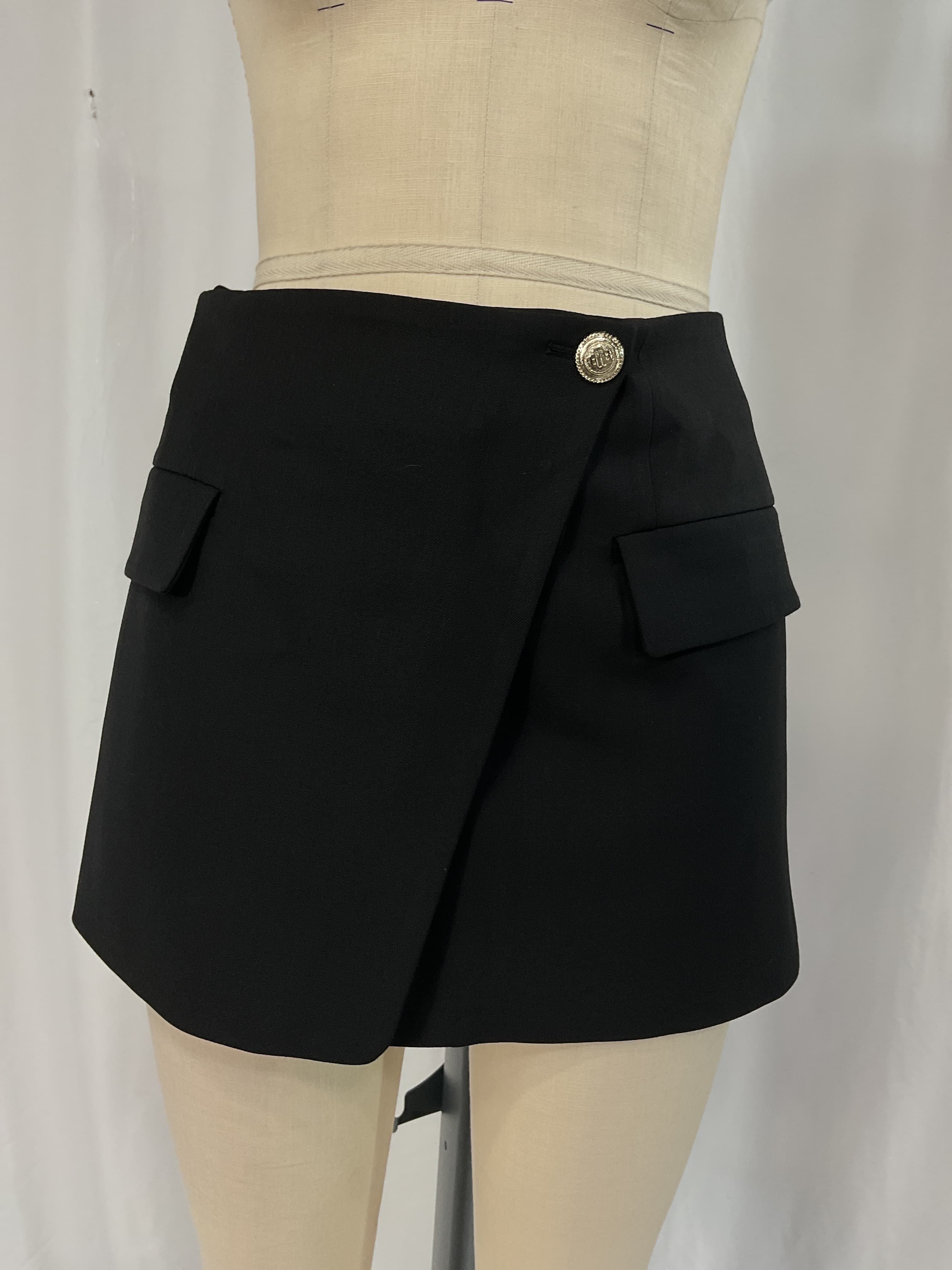 Asymmetric Wrap Skirt - Image 2