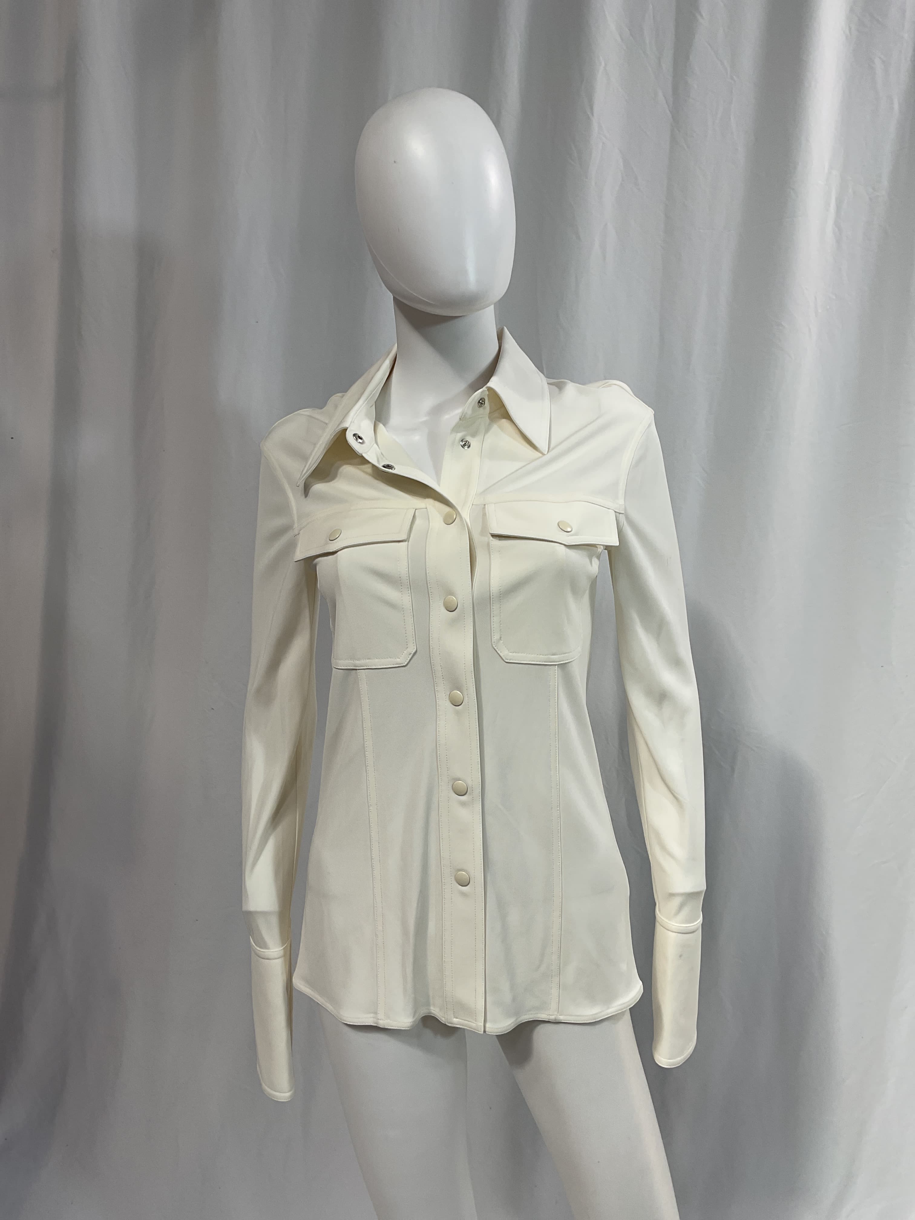 Point Collar Pocket Shirt - Image 3