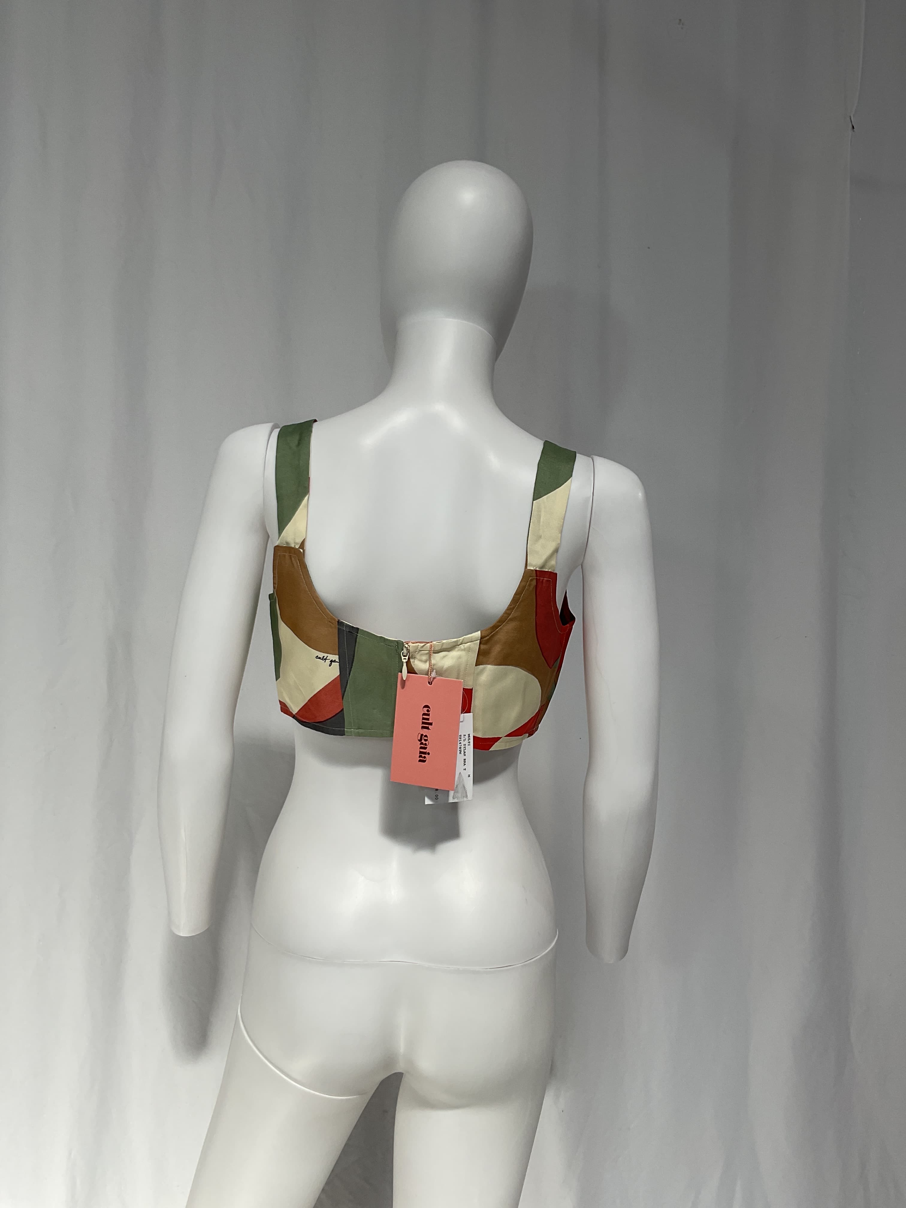 Dylan Silk-Blend Crop Top - Image 2