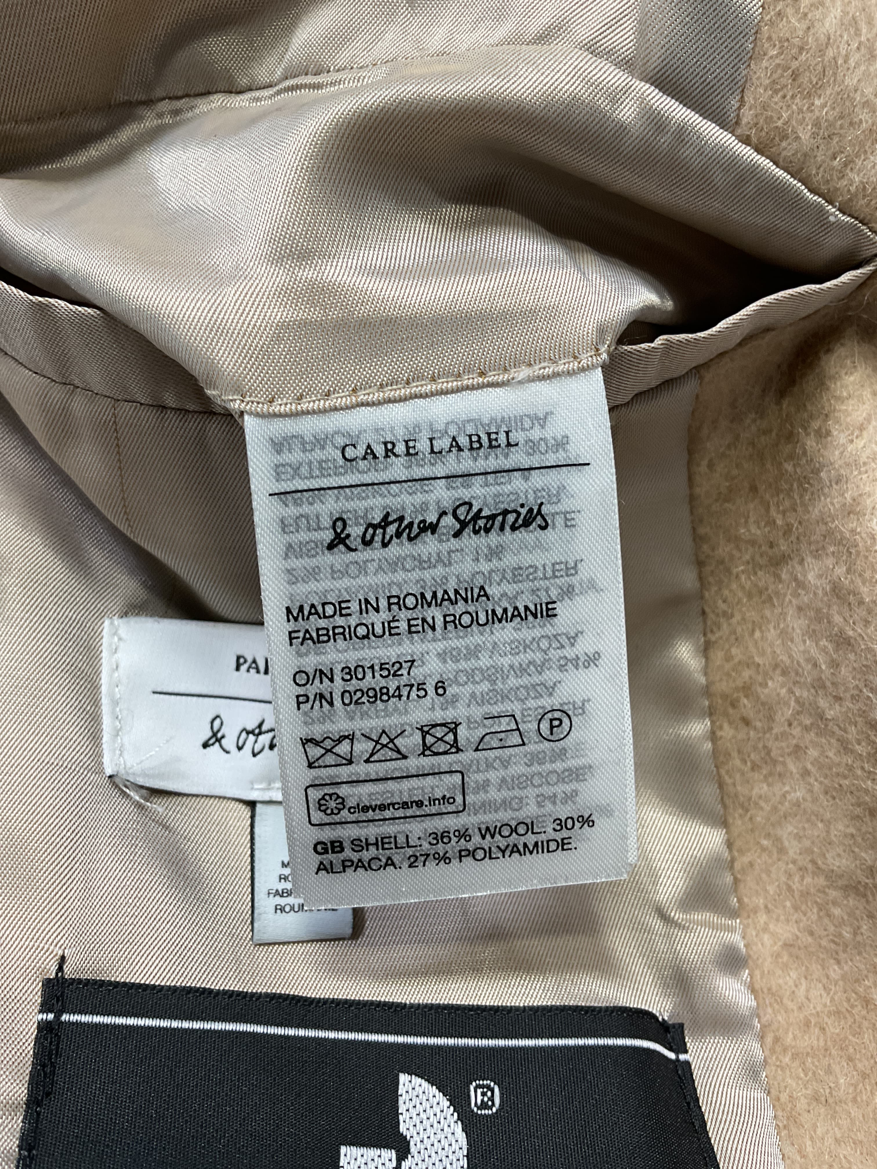Relaxed Alpaca Blend Coat - Image 3