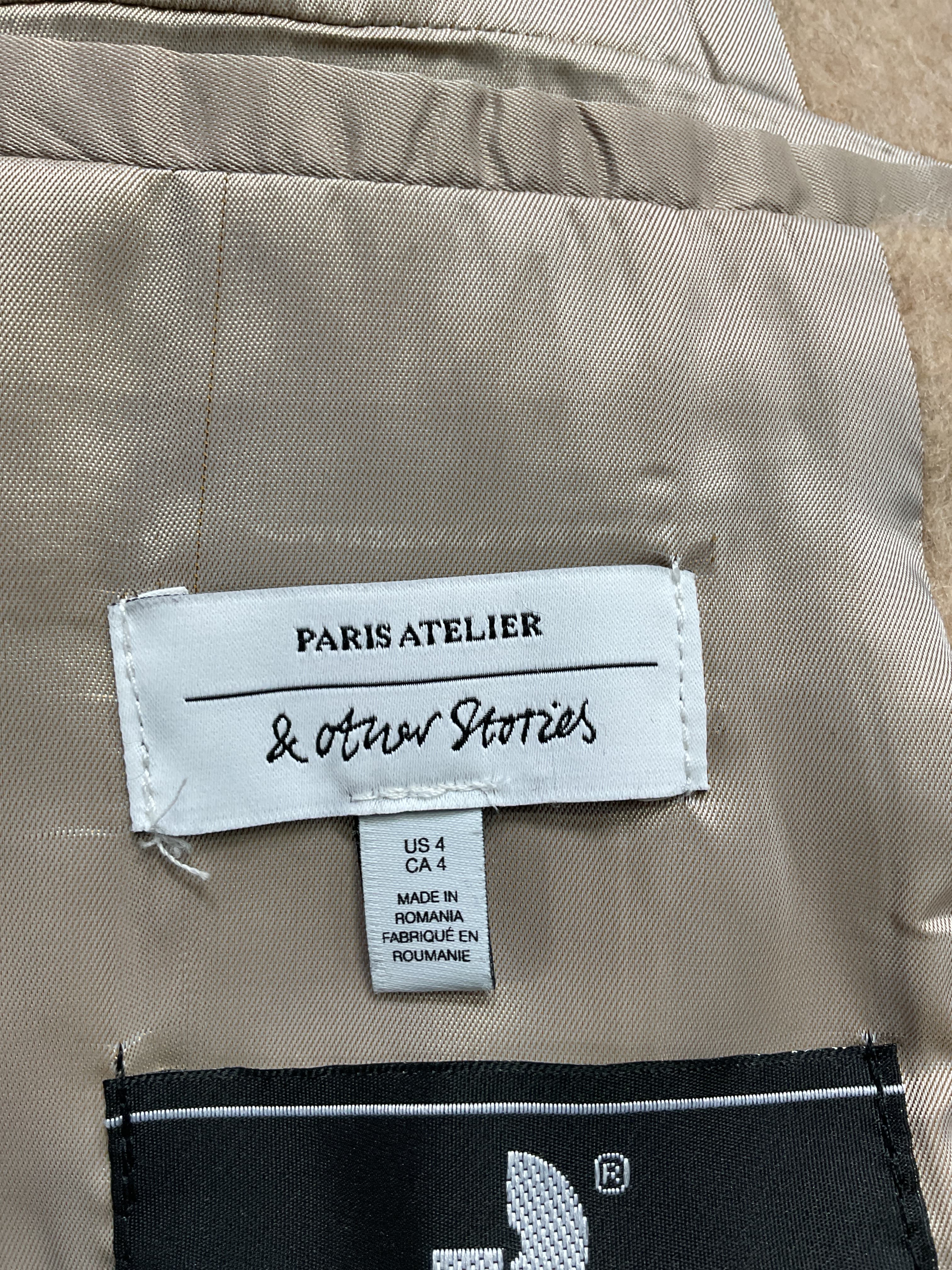 Relaxed Alpaca Blend Coat - Image 4