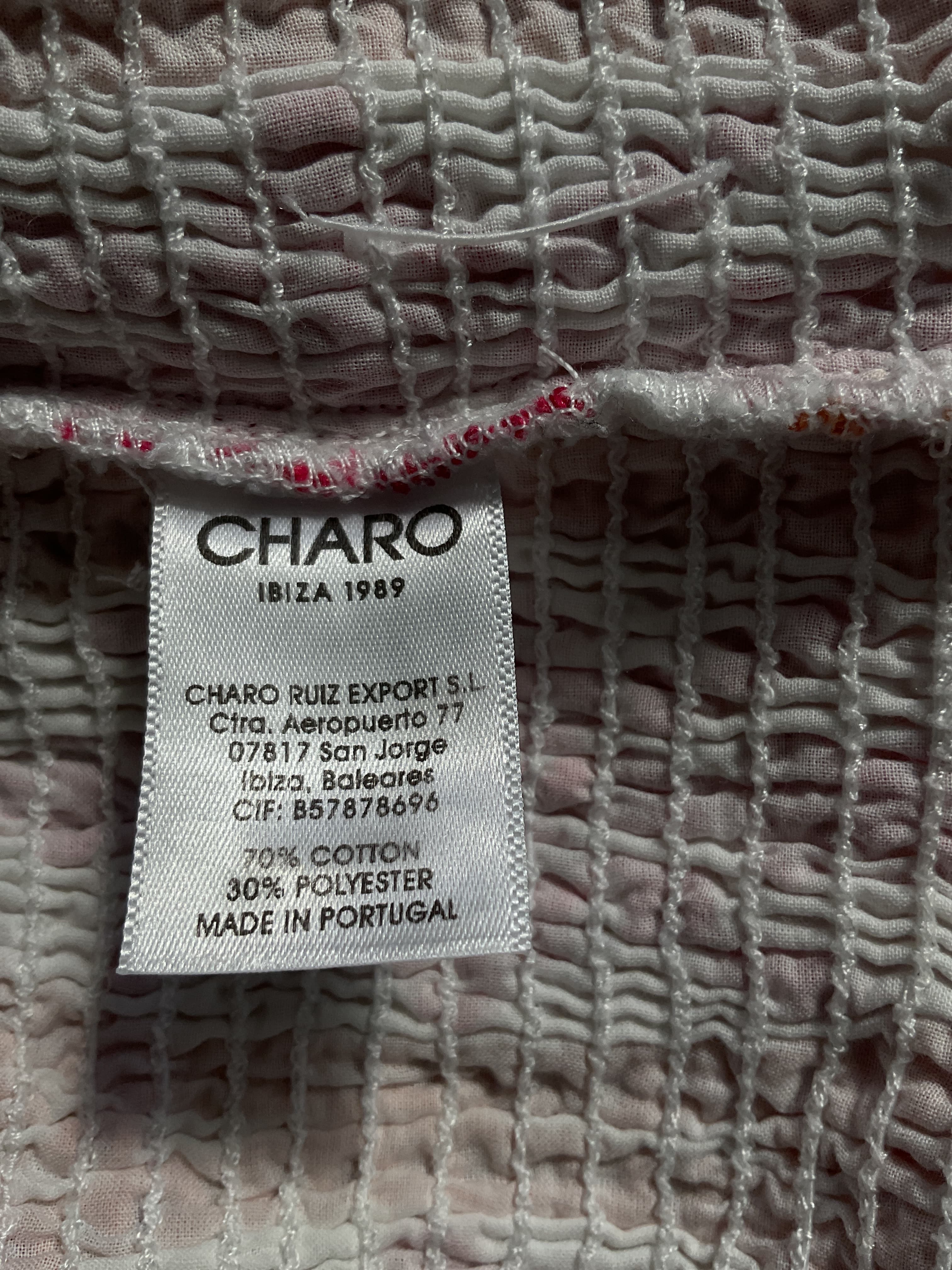 Paola Short Skirt In Pink & Orange - Image 2