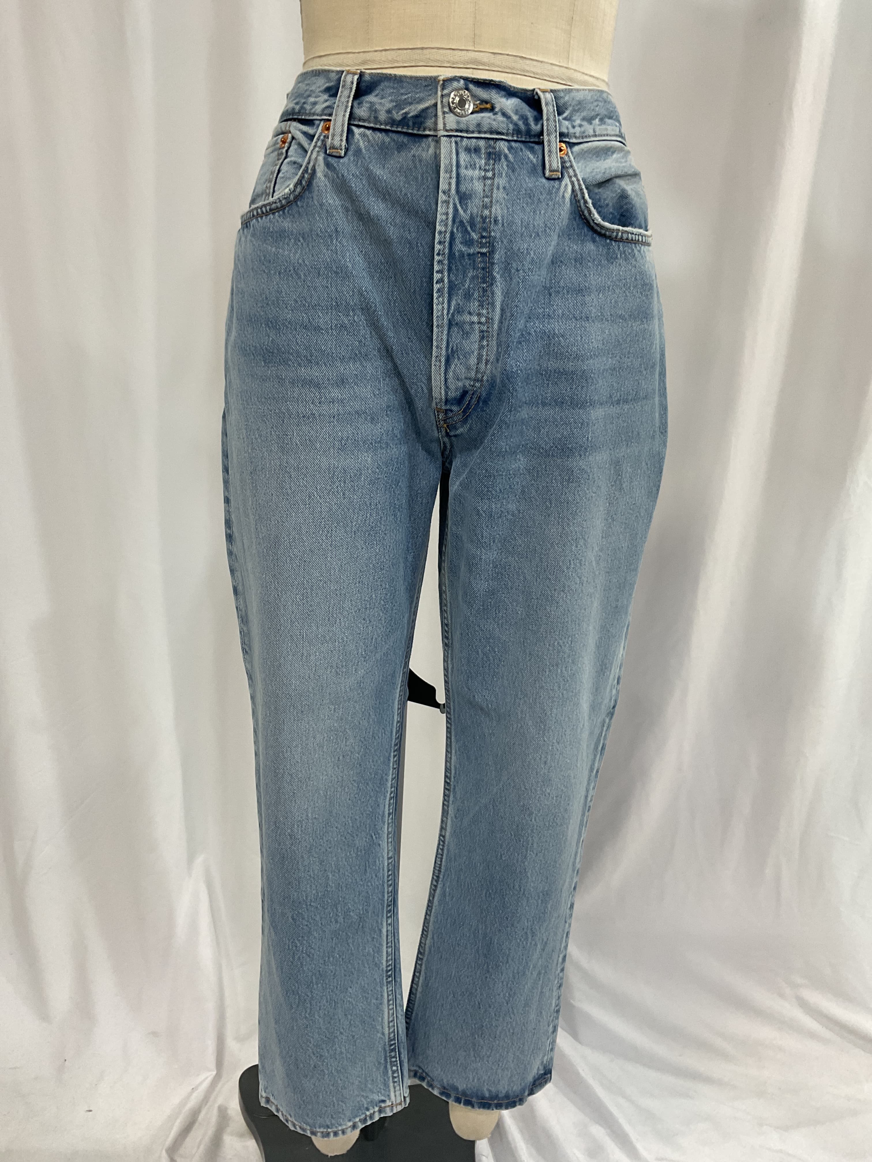 70s Stove Pipe Jeans - Image 4