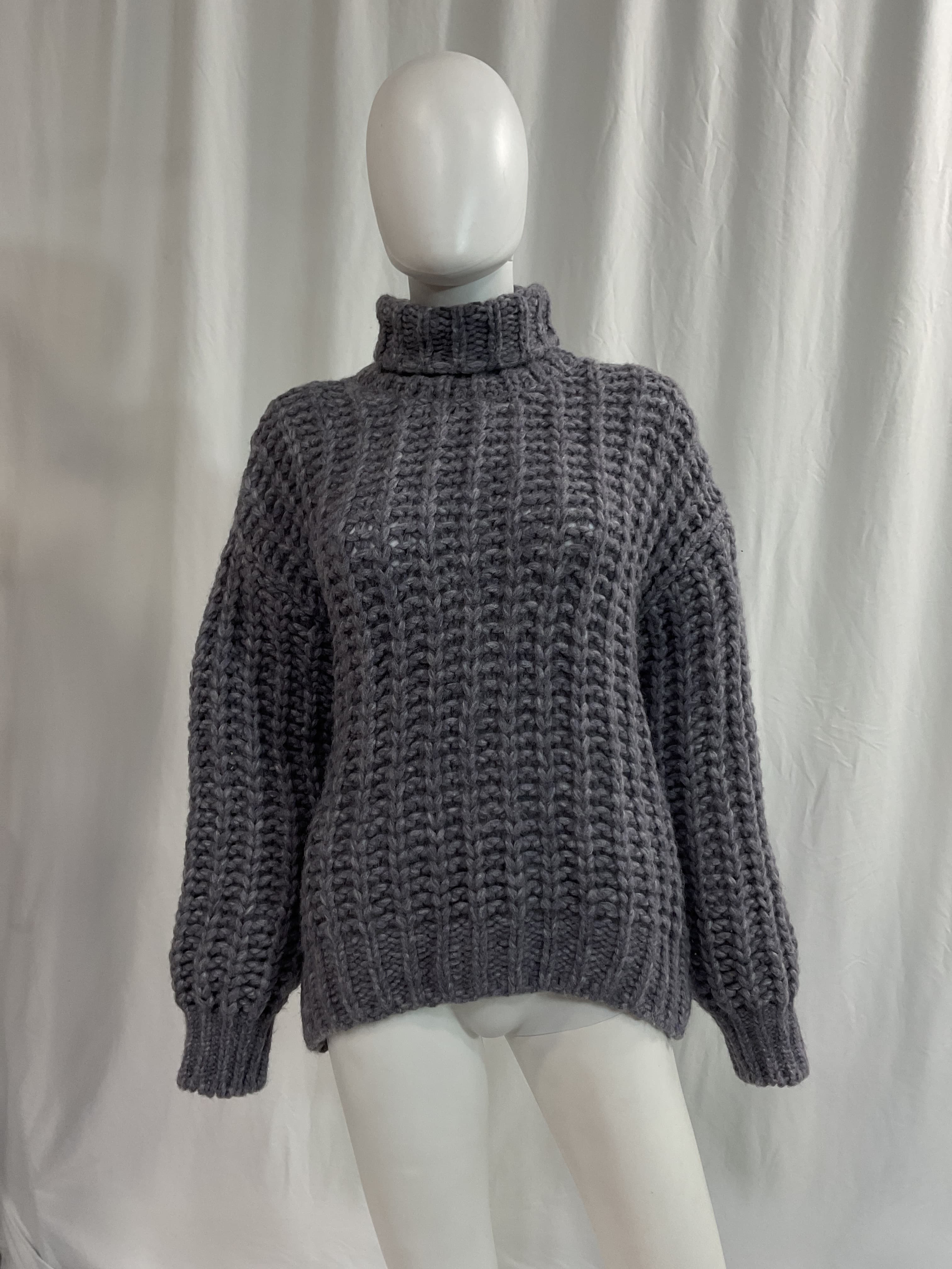 Iris Sweater In Ash Violet - Image 2