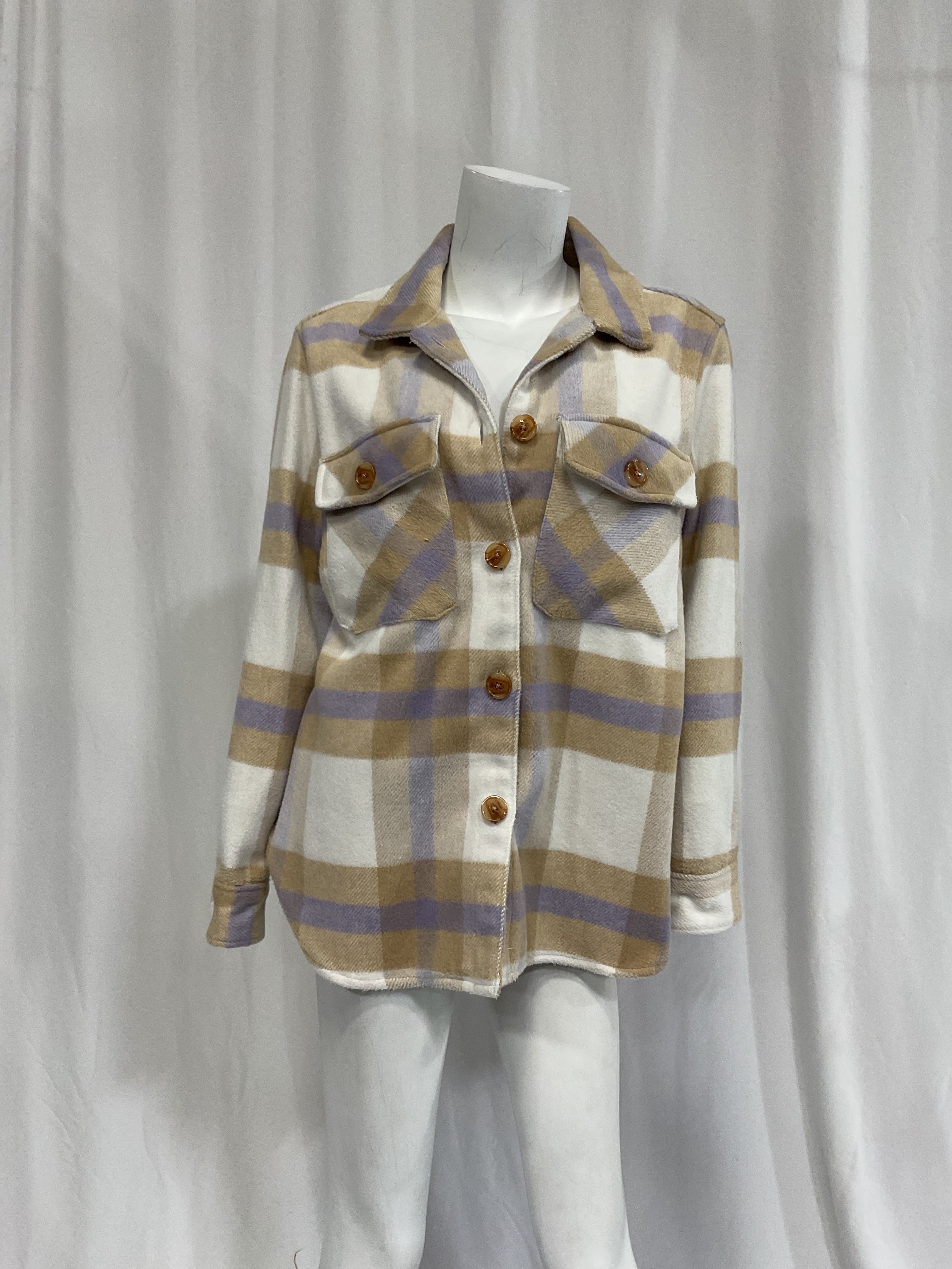 Double Stripe Shacket Up - Image 3