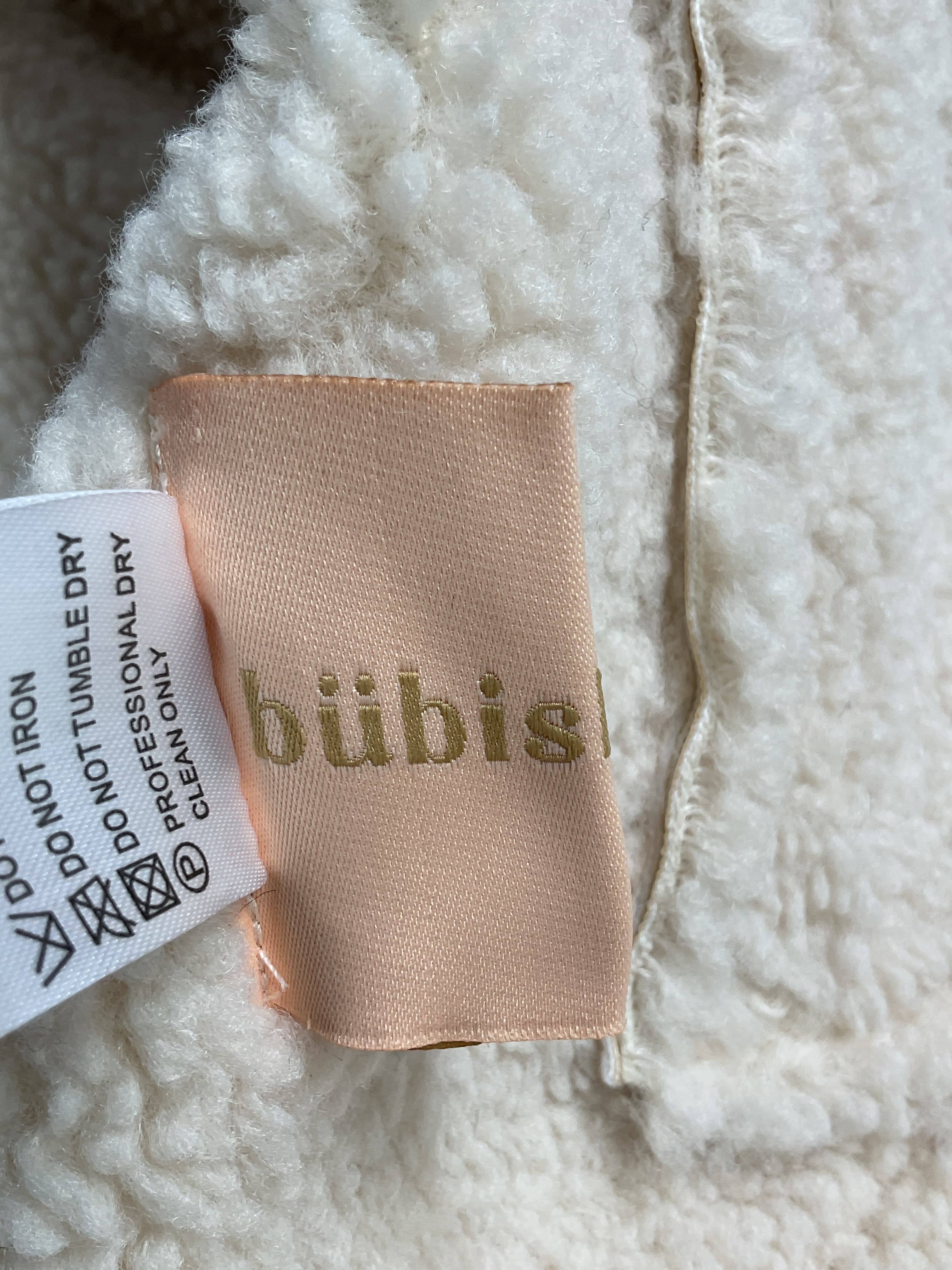 Poppy Faux Leather Vest In Ivory - Image 3