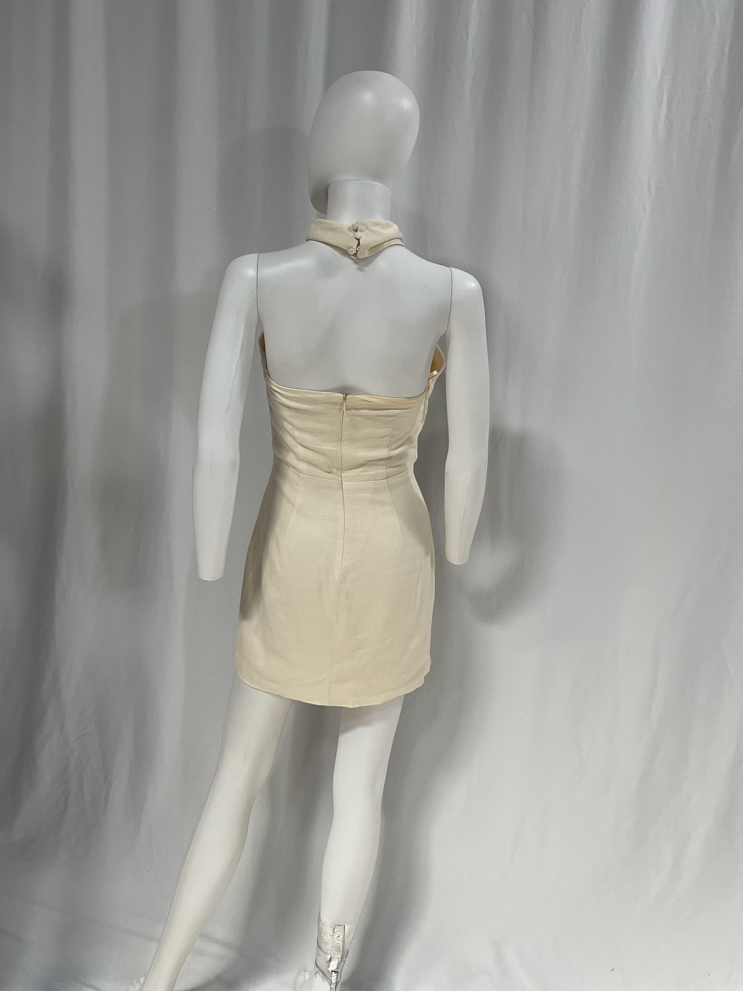 The Selina Dress In White - Image 2