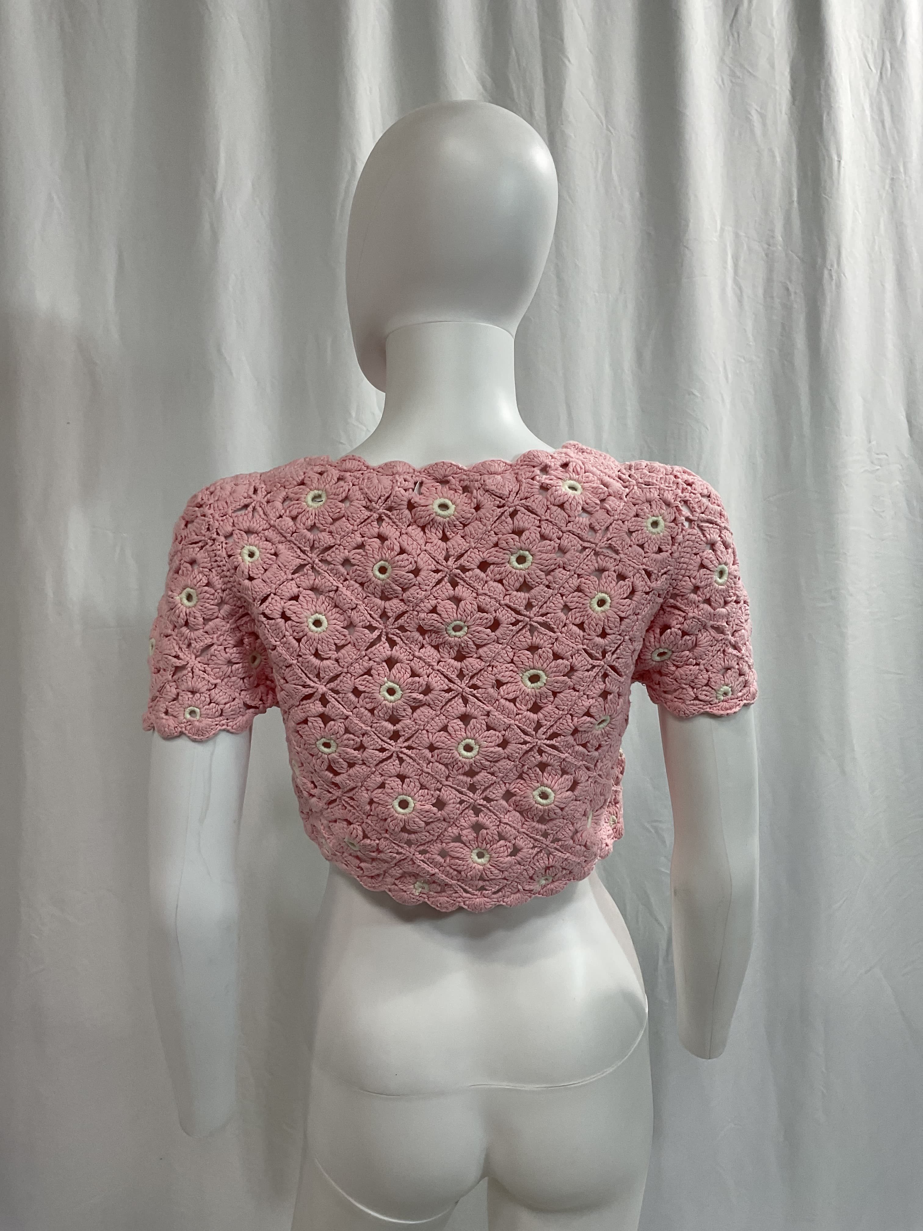 Delilah Wildflower Crochet Cardi - Image 2