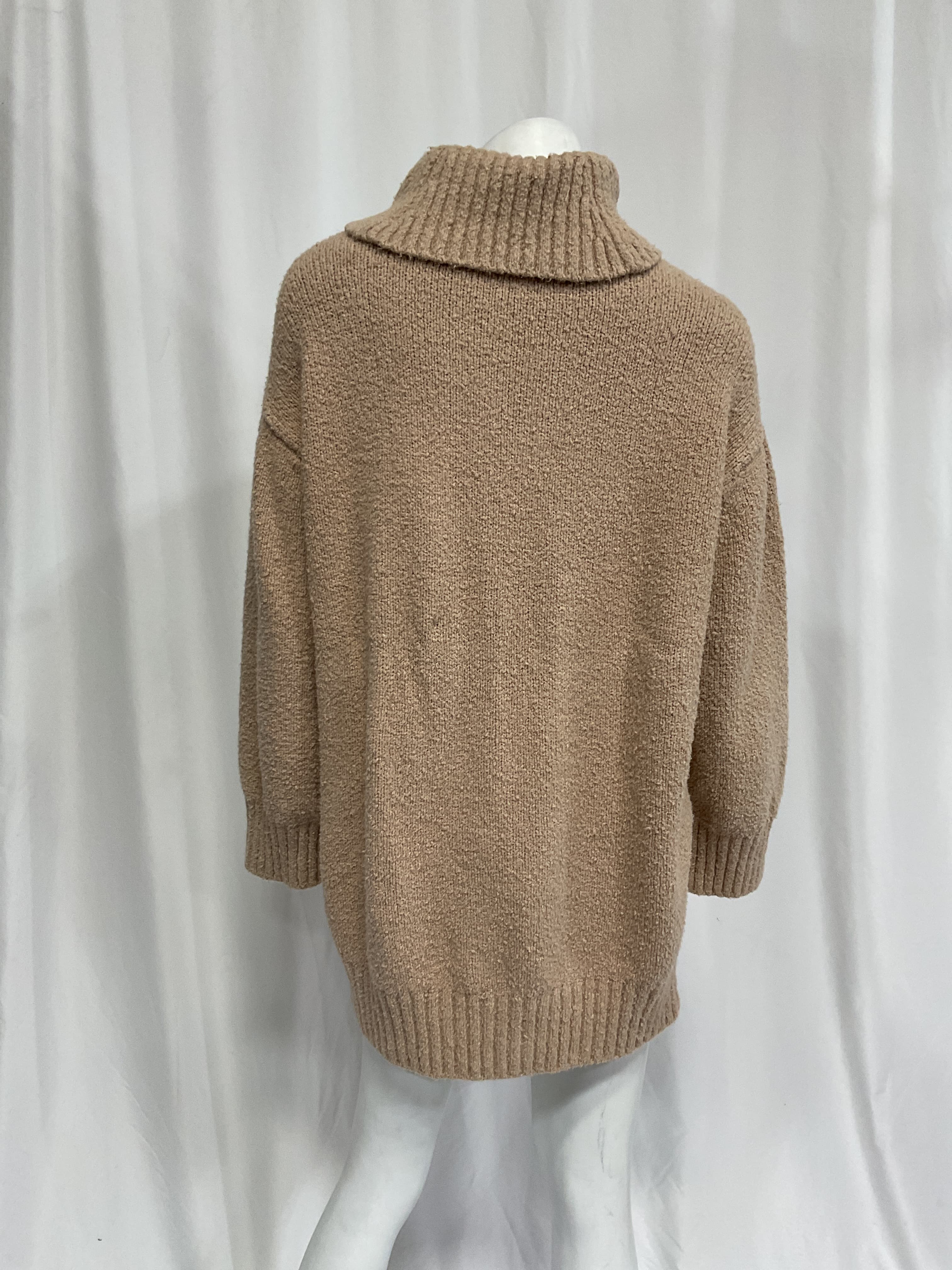 Ameya Sweater Dress In Light Beige - Image 3