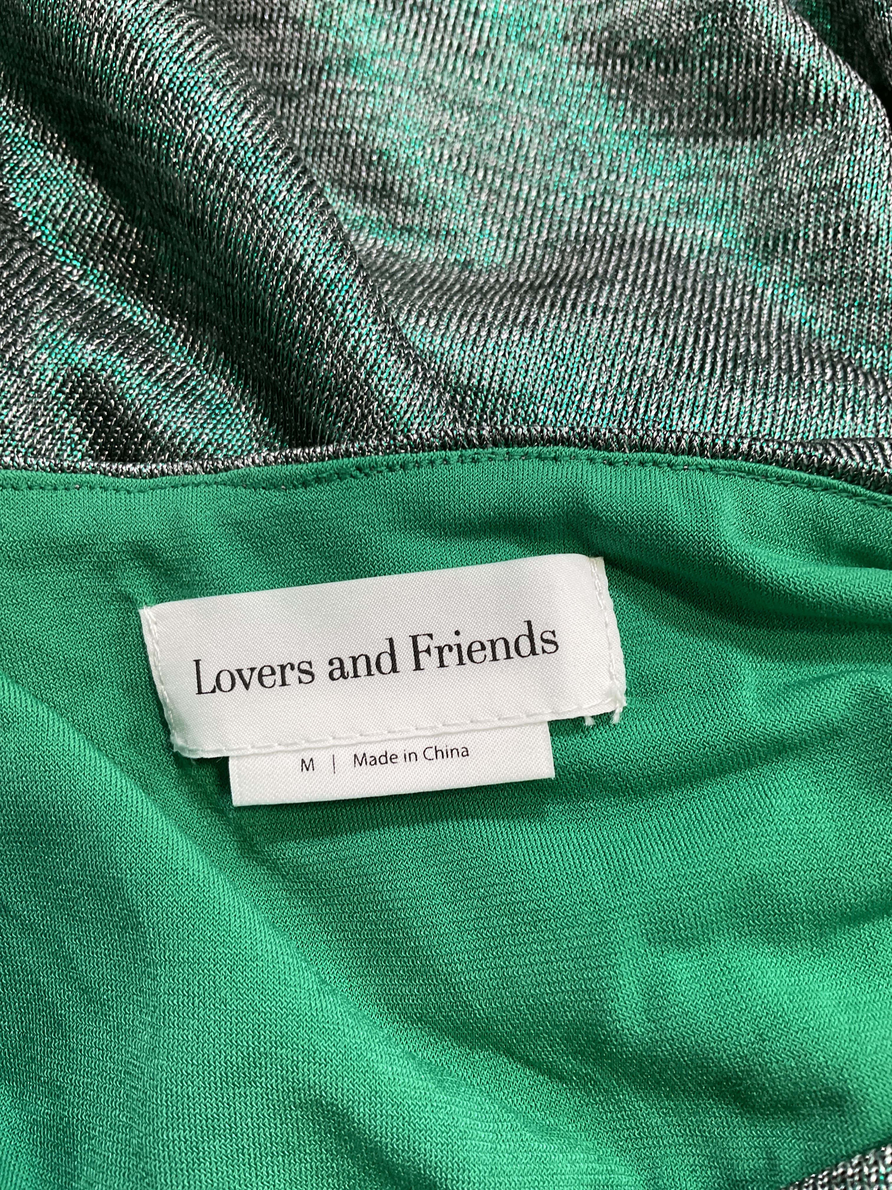 Louie Mini Dress In Emerald Green - Image 4